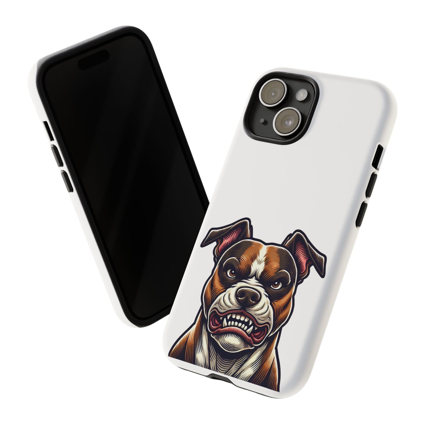 Tough Cases: Pit Bull Design Phone Case for Animal Lovers