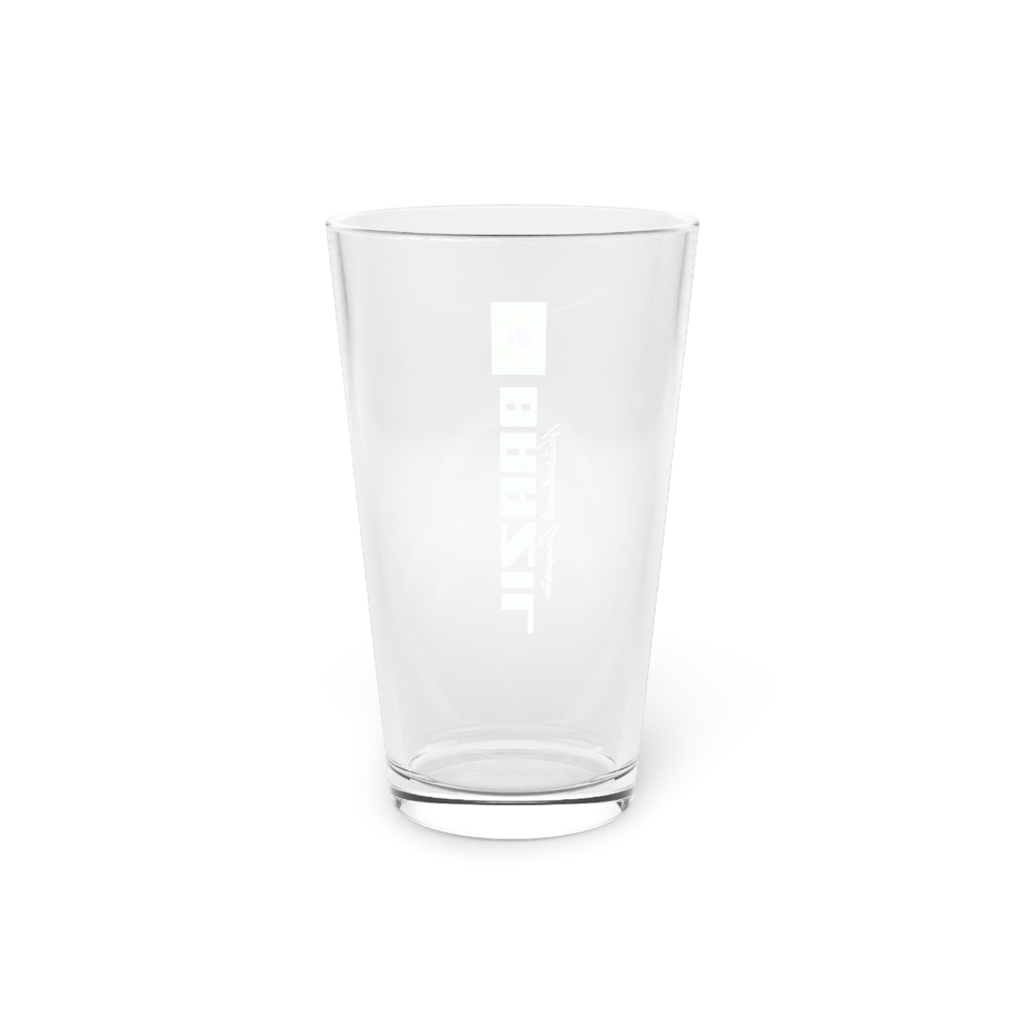 Brazilian 16oz Pint Glass - Perfect for Celebrations and Gatherings
