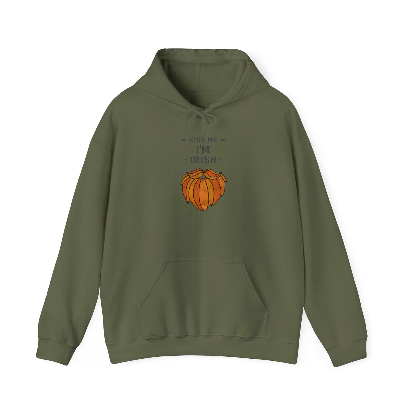 Men's St. Patrick Day Hoodie - Kiss Me I'm Irish