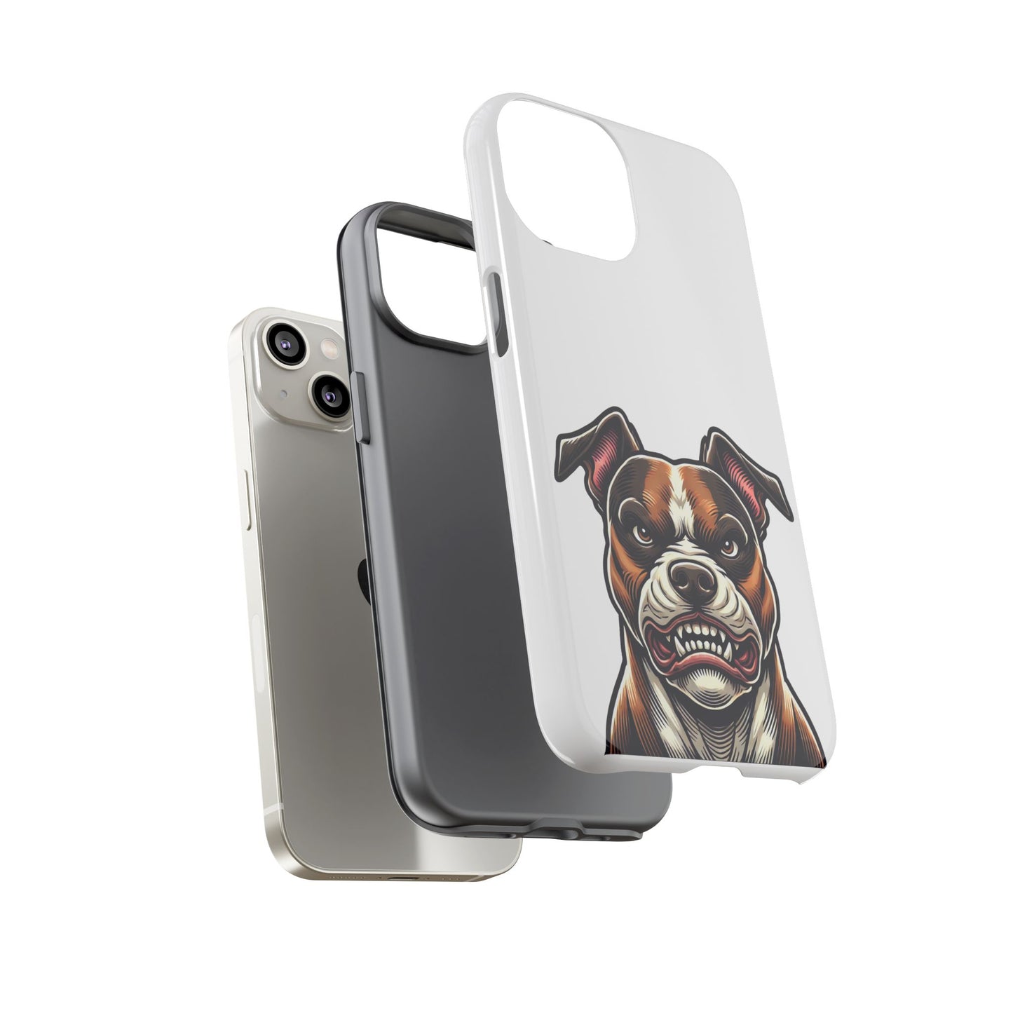 Tough Cases: Pit Bull Design Phone Case for Animal Lovers