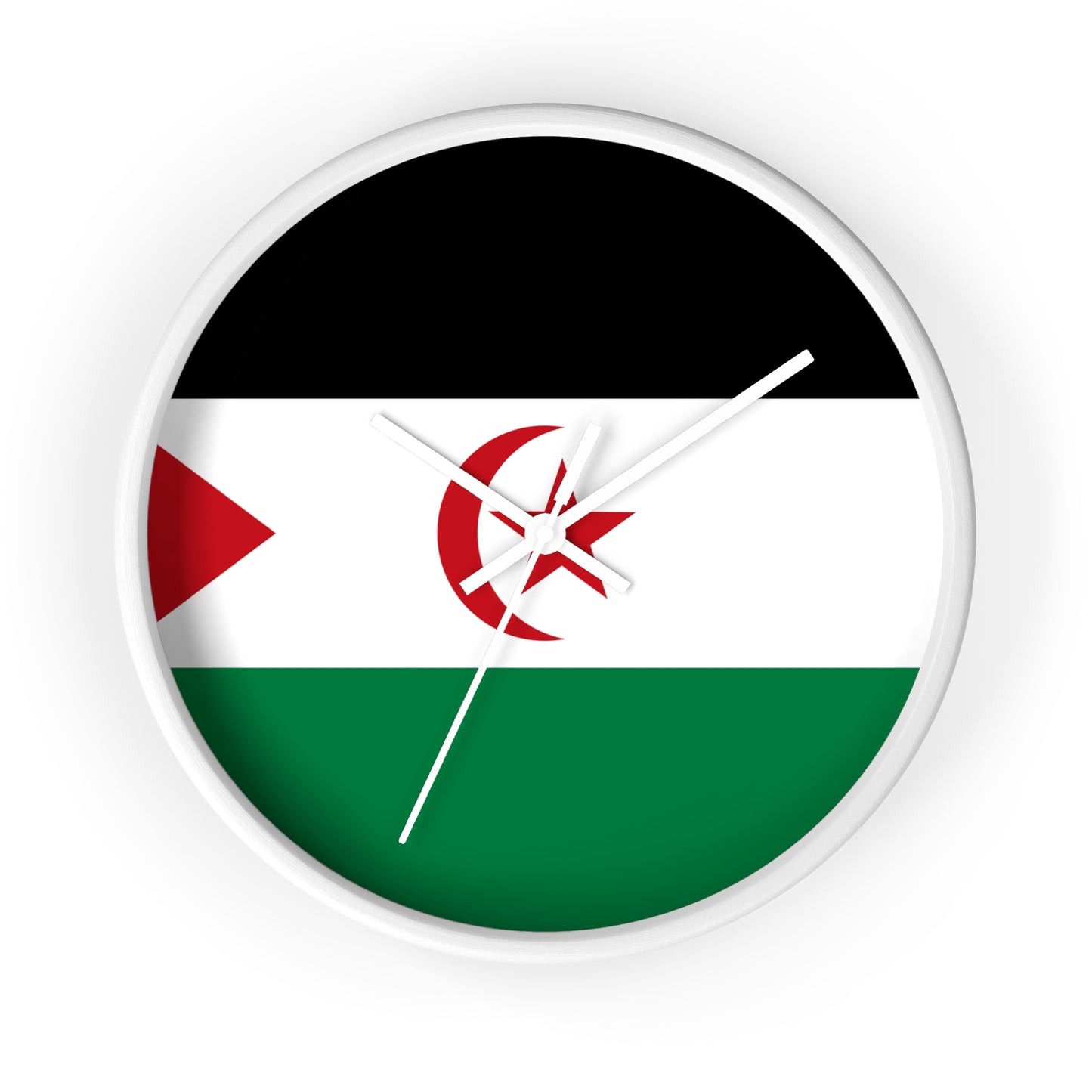 Sahrawi Arab Democratic Republic Flag Wall Clock