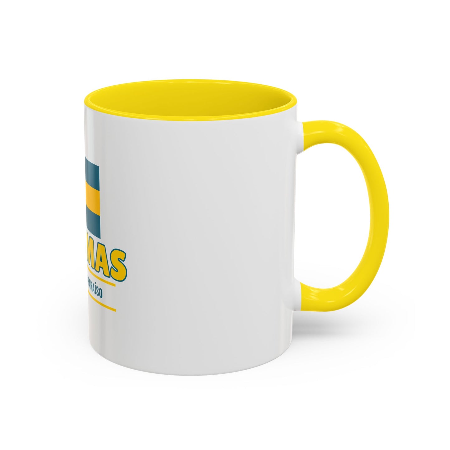 Bahamas Travel Inspired Accent Coffee Mug
