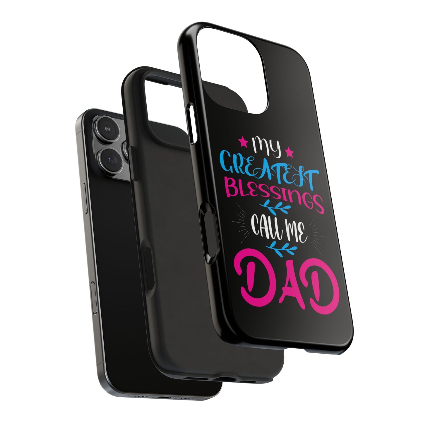 Personalized Phone Case - Fatherhood Dad My Greatest Blessings