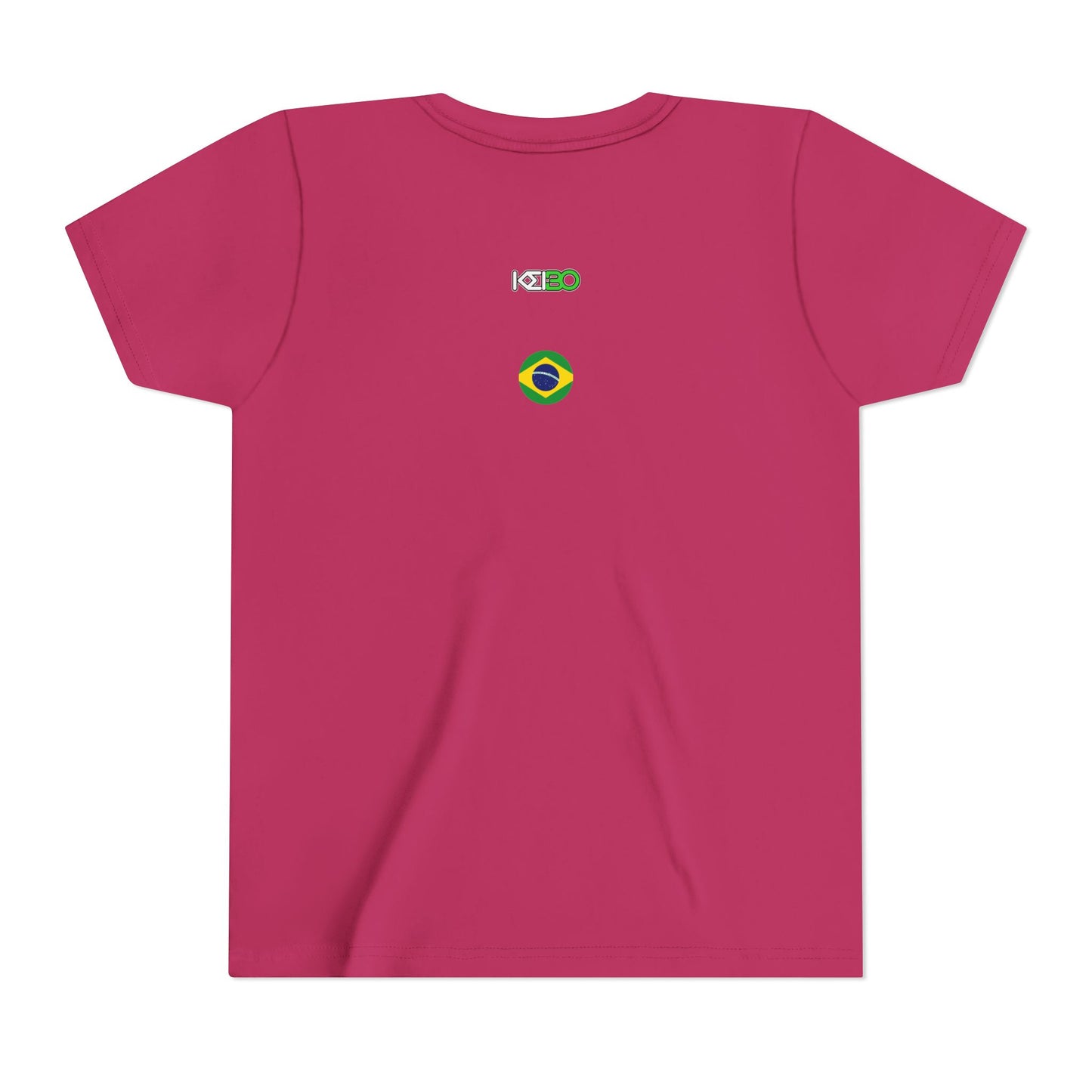 Brazilian Kids' Fun Broccoli Soccer Tee - "Taste the Green" for Active Kids