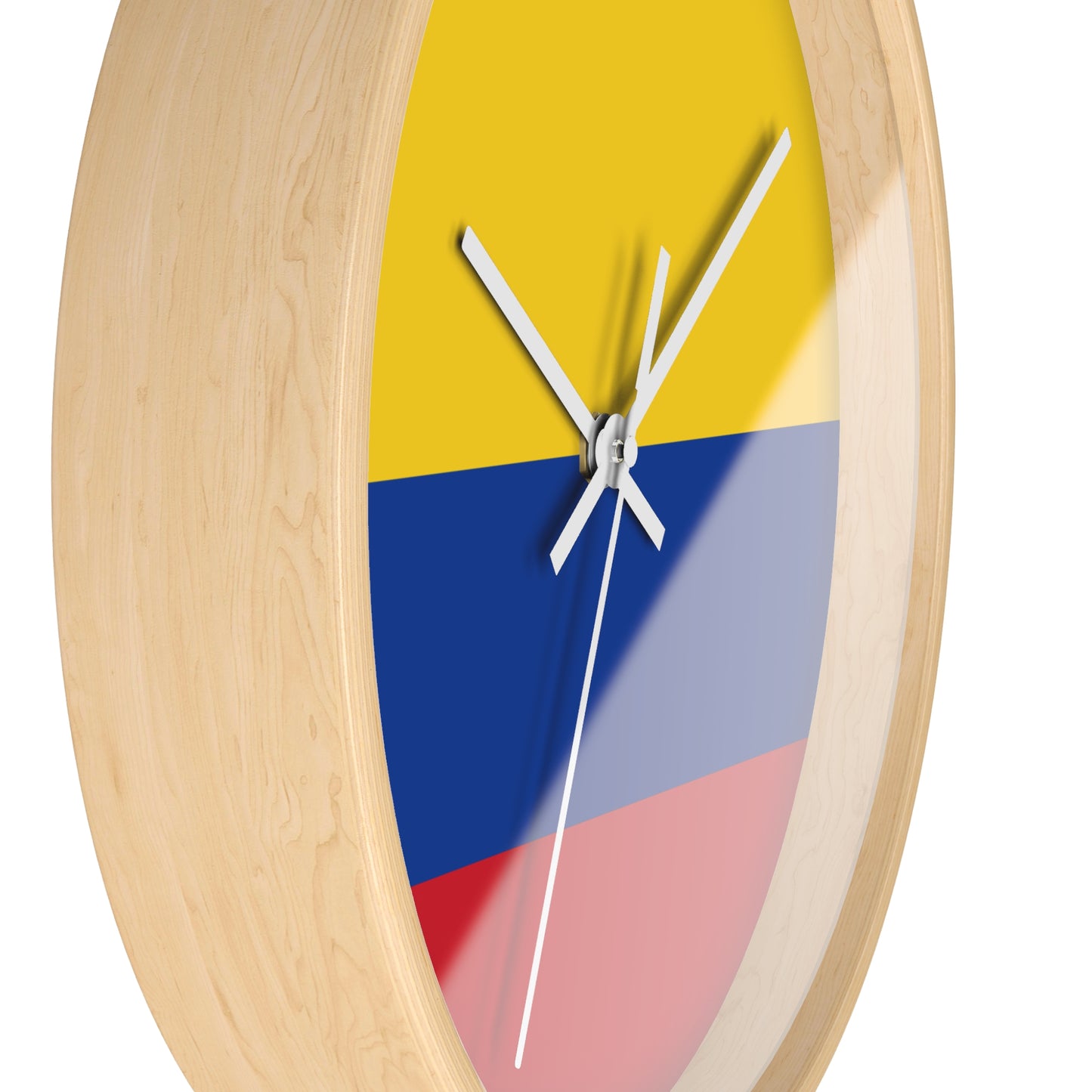 Colombian Flag Wall Clock - Vibrant Home Decoration for Proud Colombians