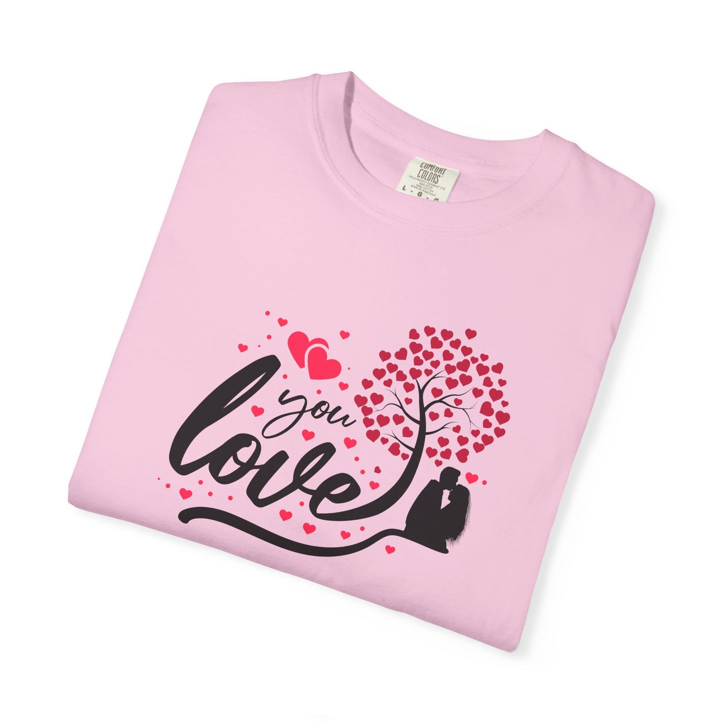 Women Love Tree T-Shirt - Heartfelt Gift for Valentine's Day & Anniversaries
