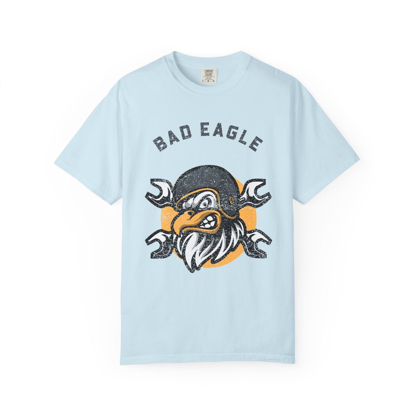 Men T-Shirt Vintage Bad Eagle Design