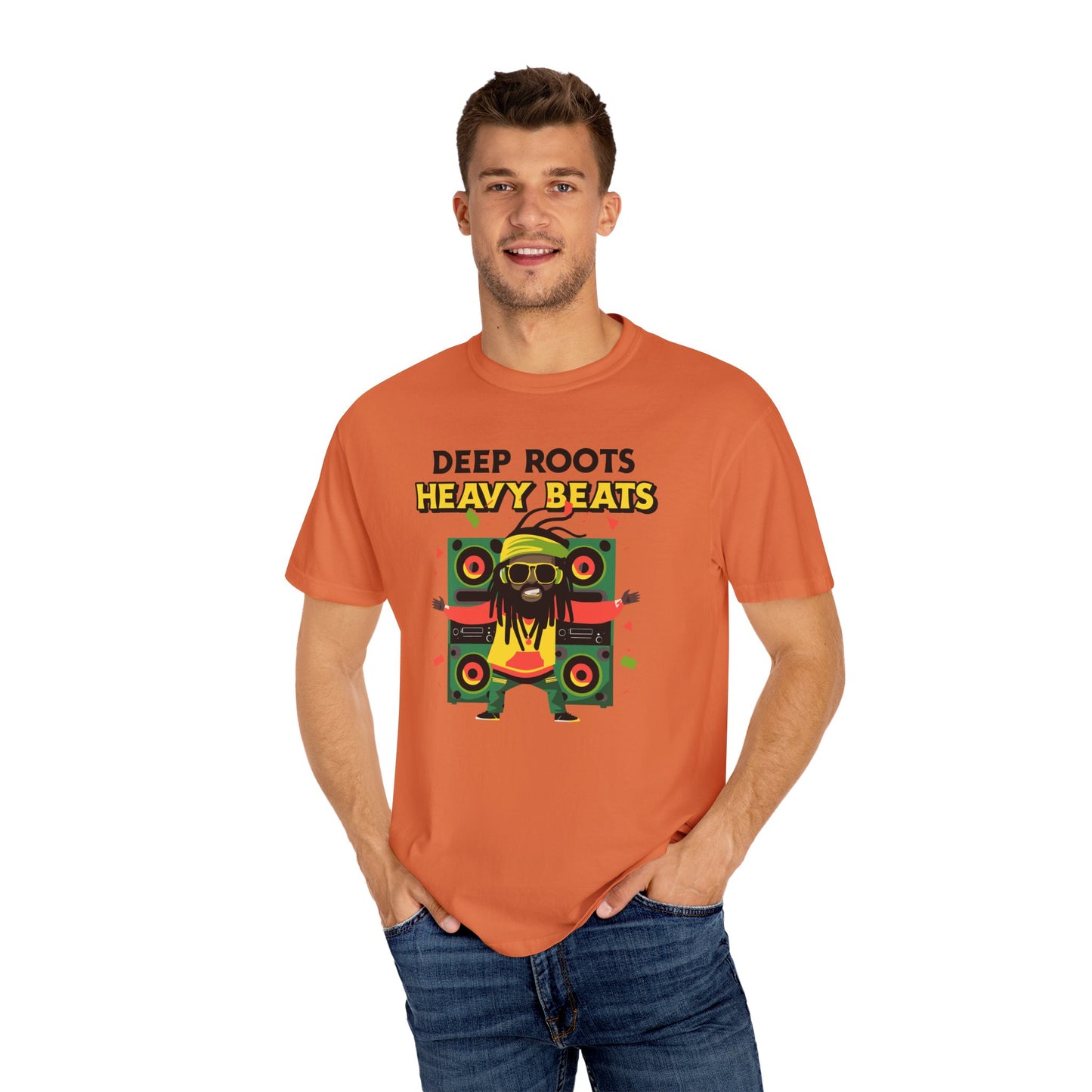 Men's T-Shirt - Reggae Vibes Deep Roots
