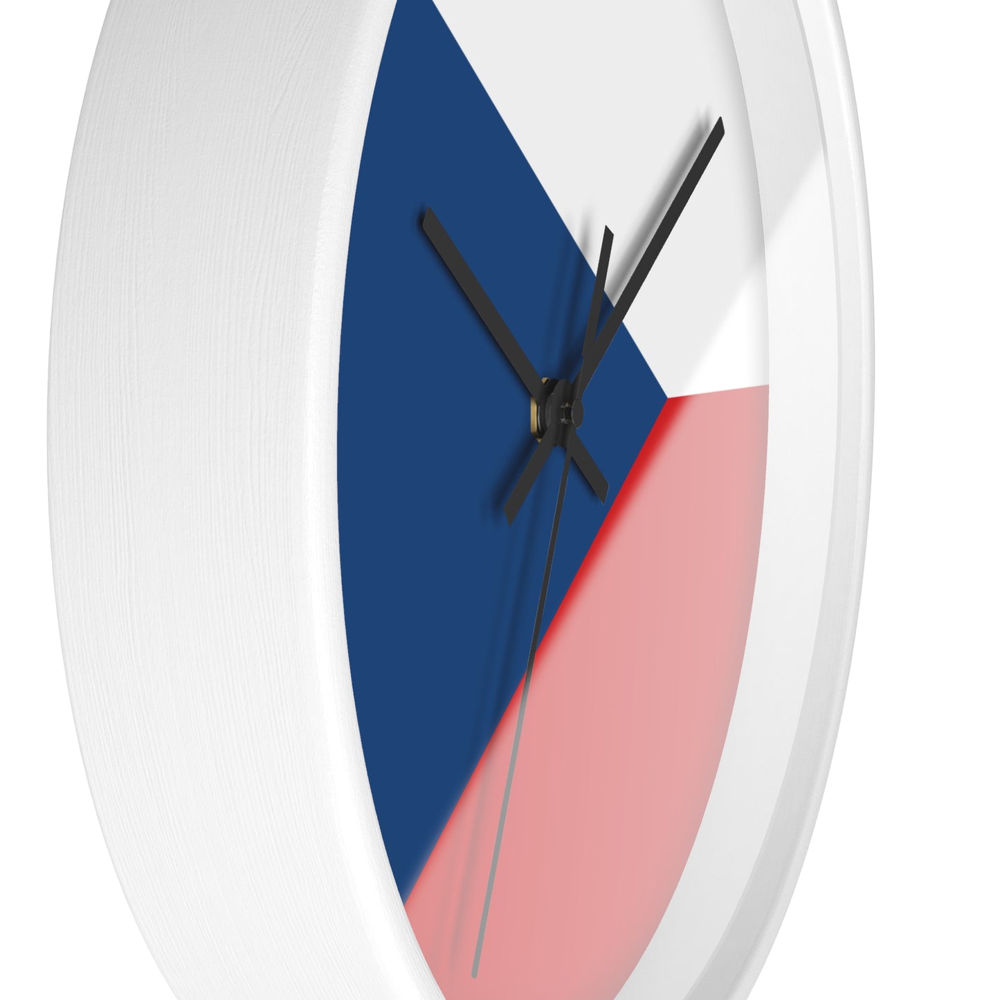 Czech Republic Flag Wall Clock - Stylish Home Decor for Proud Patrons