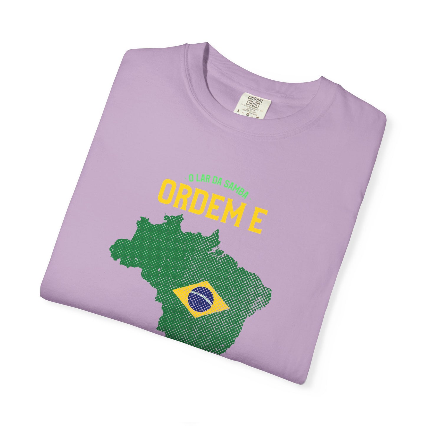 Unisex T-Shirt Brazil Inspired Progress Graphic