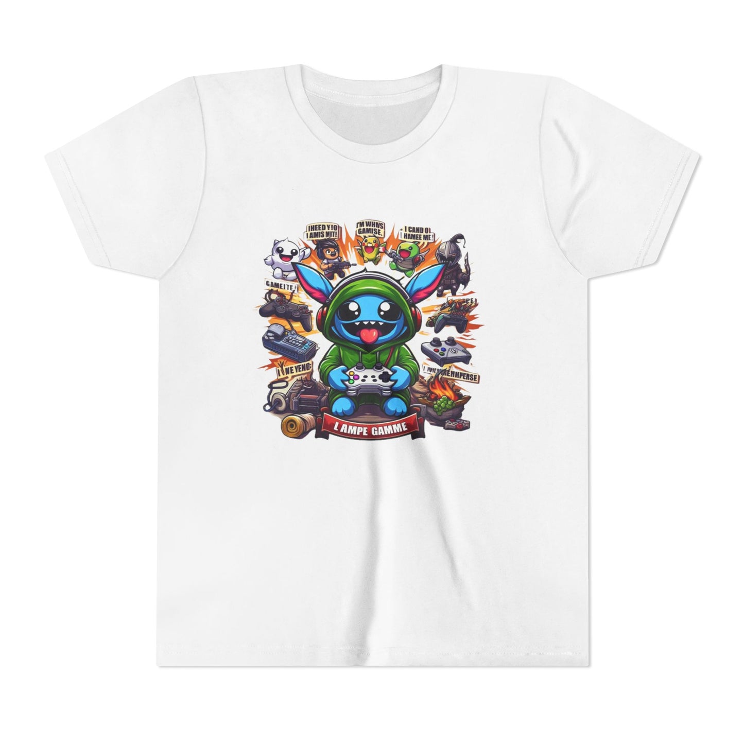 Youth T-Shirt for Gamers – 'I Am Game' Graphic Tee for Kids