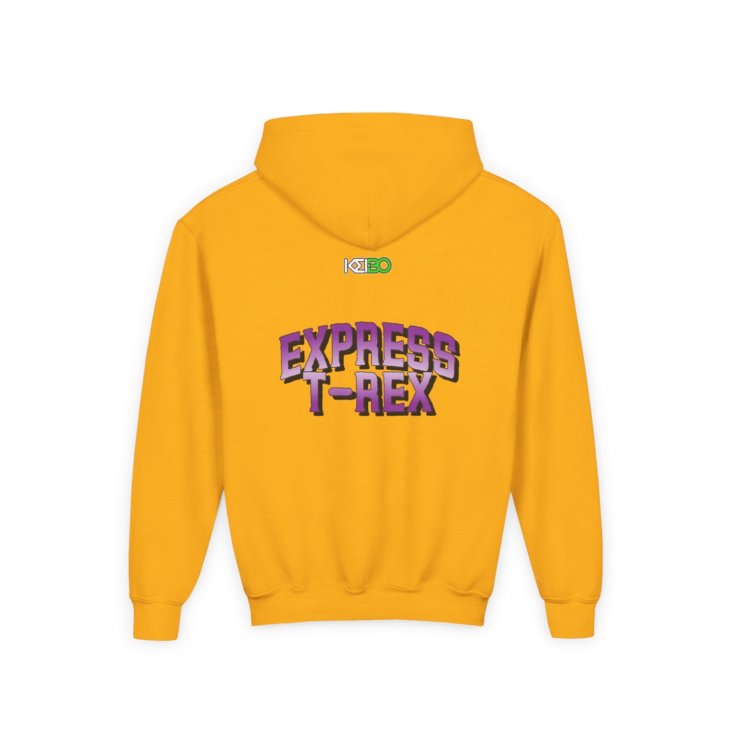 Youth T-Rex Express Hoodie for Boys - Fun & Comfy for Kids