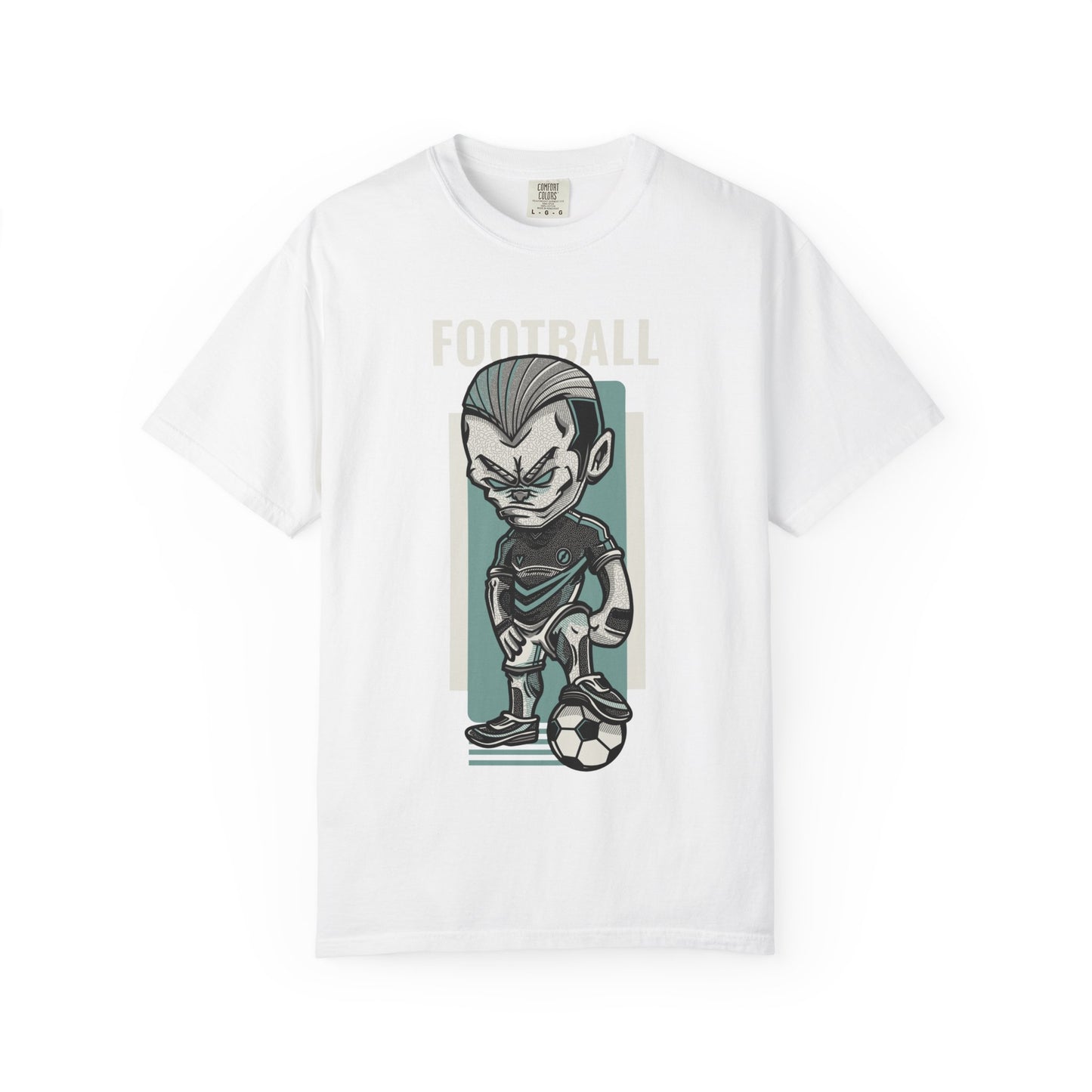 Unisex T-Shirt Football Cartoon erfect Gift for Soccer Fans