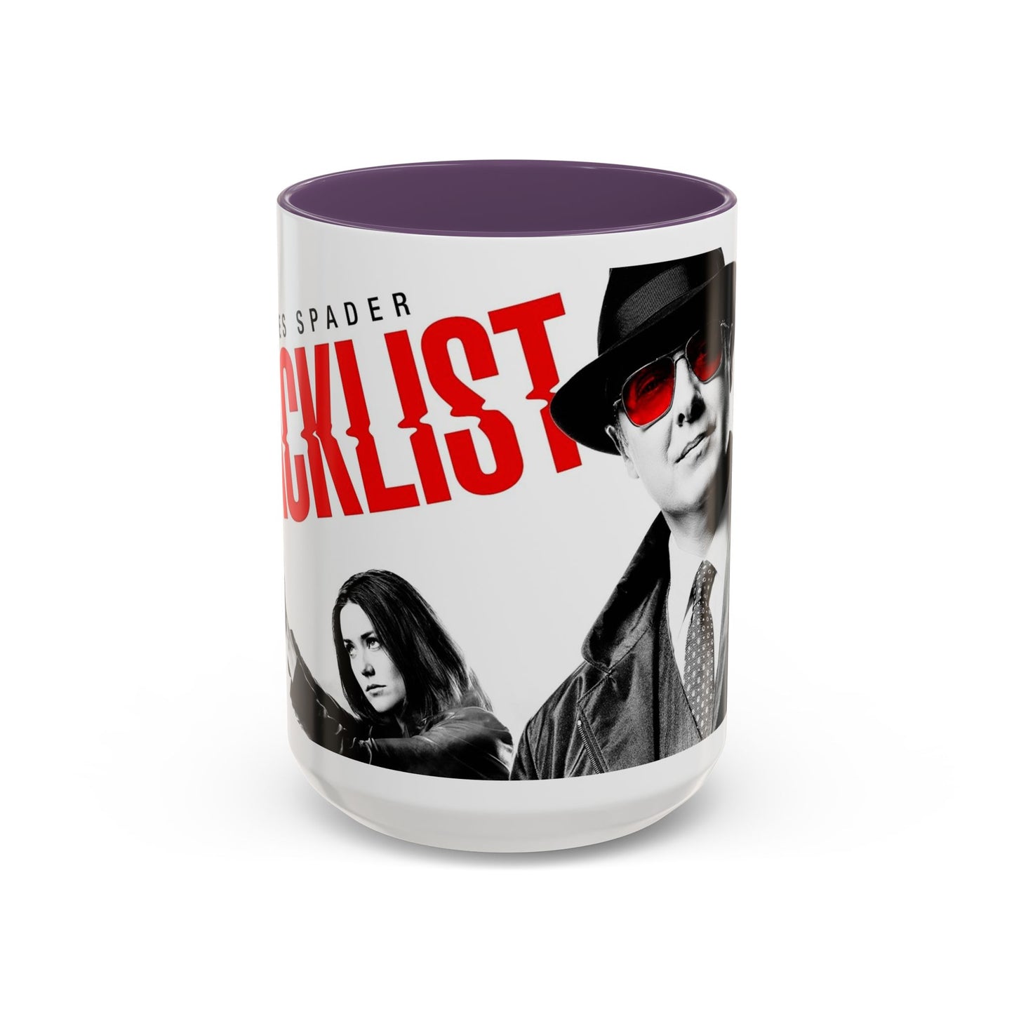 Blacklist-Inspired Accent Coffee Mug - 11oz & 15oz - Perfect Gift for Fans
