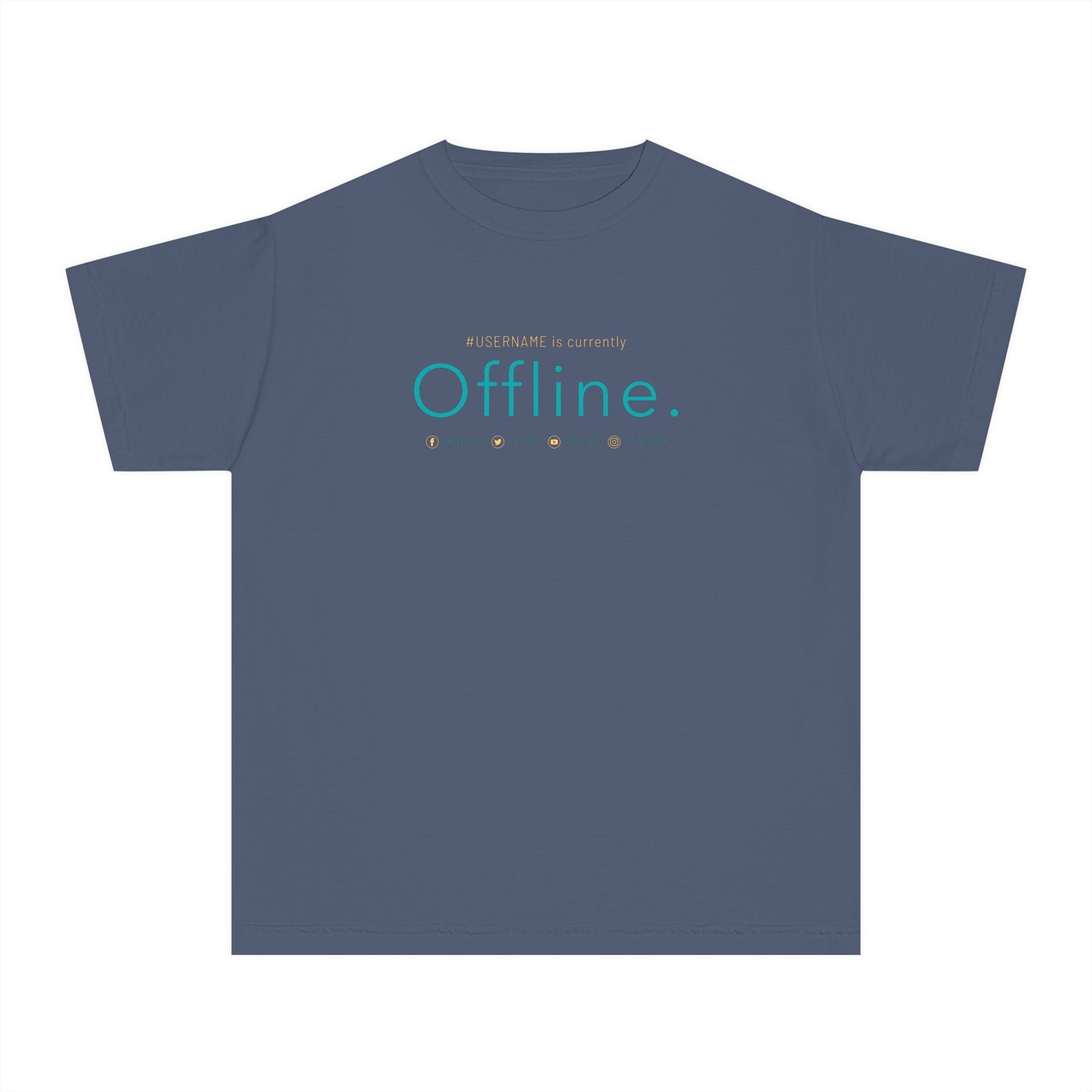 Social Media Statement Youth T-shirt