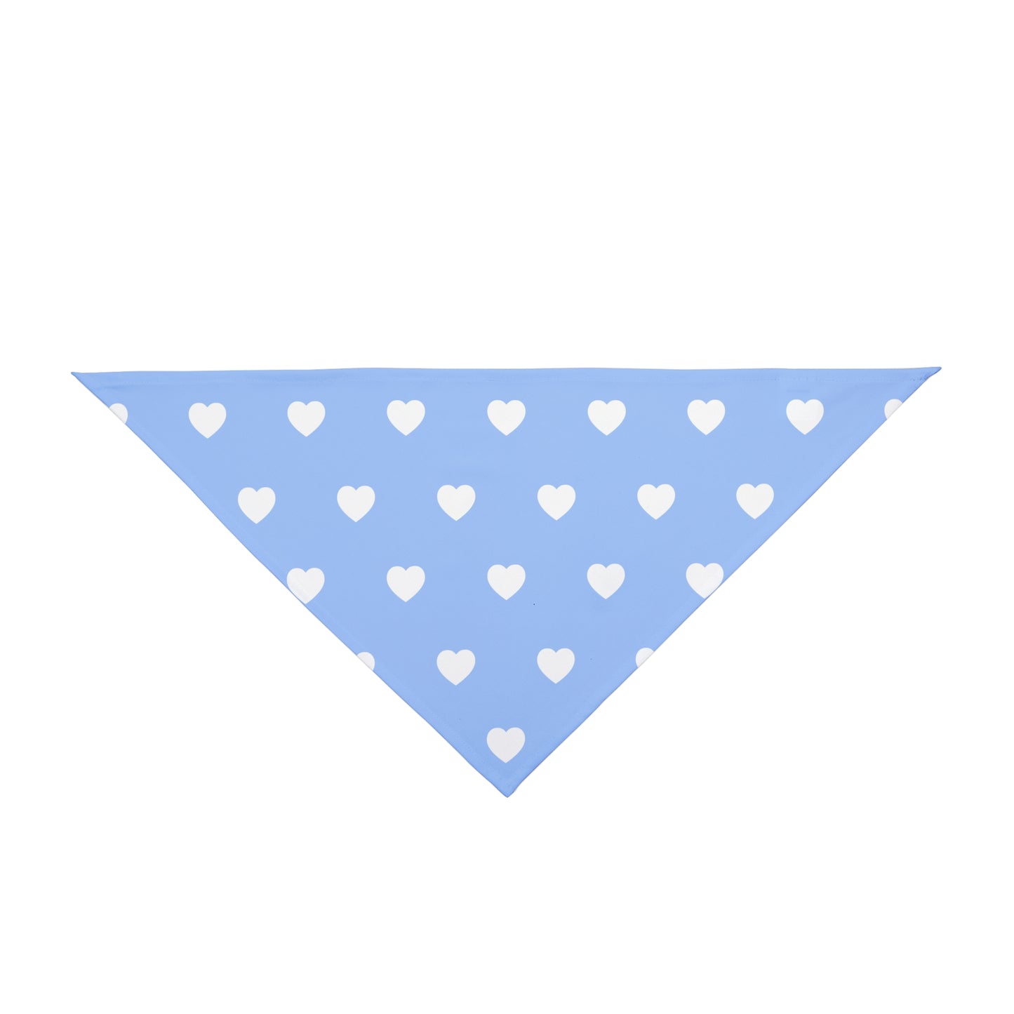 Love Heart Pattern Pet Bandana - Cute Puppy Accessory