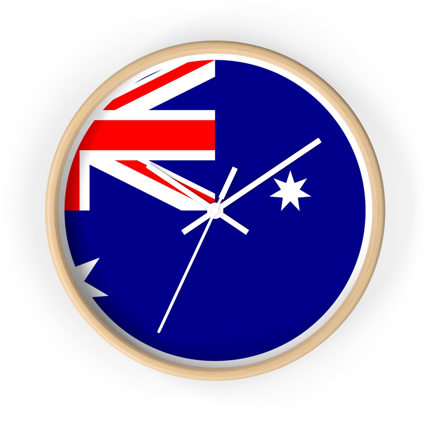 Australia Flag Wall Clock – Stylish Home Decor for Aussie Pride