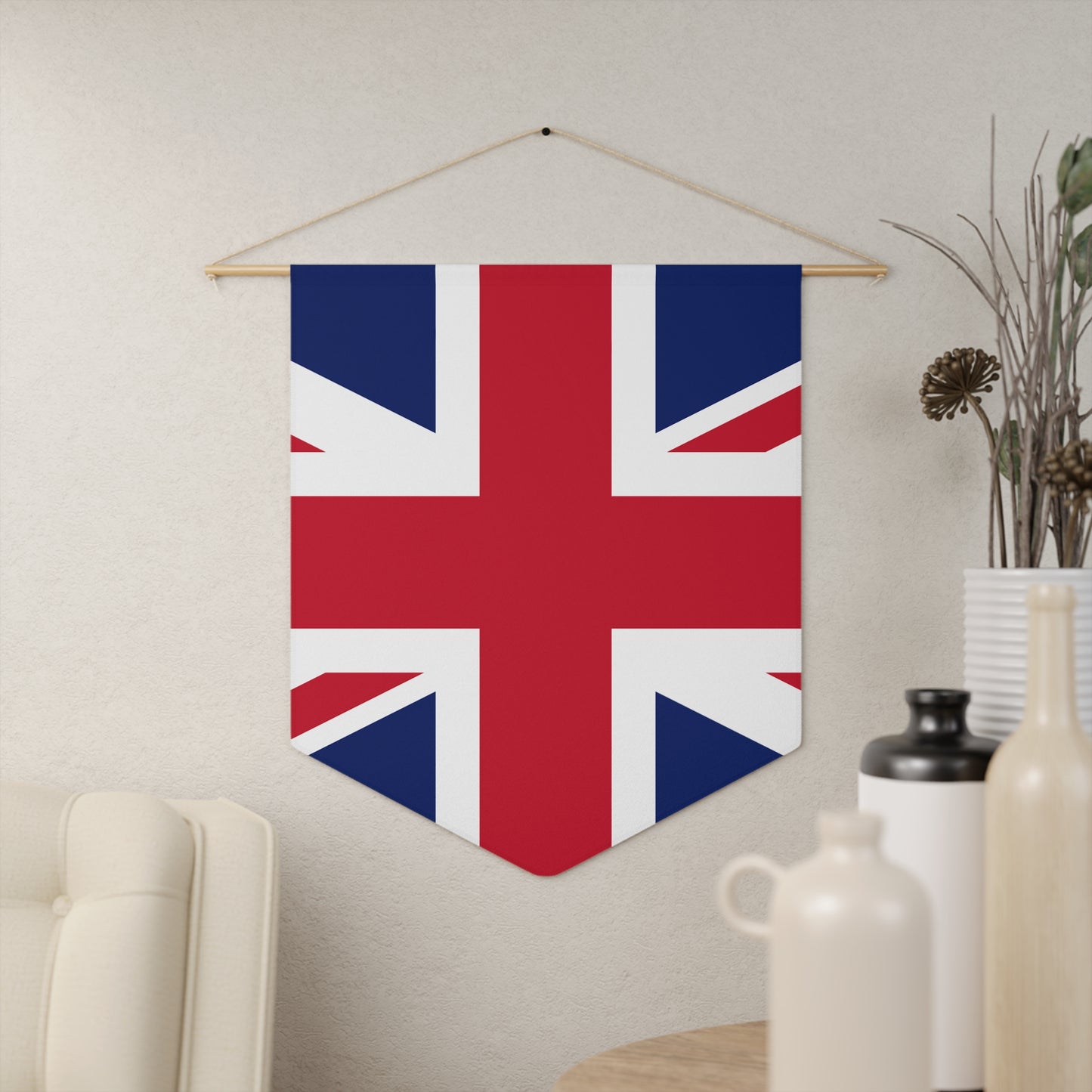 Union Jack Pennant Banner – Stylish Wall Decor for Home & Events