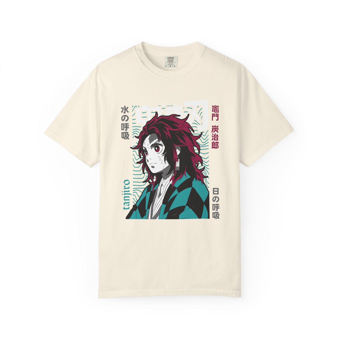 Unisex Anime-Inspired Tanjiro Design T-Shirt