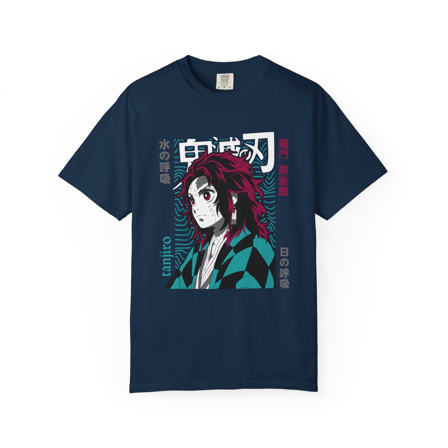 Unisex Anime-Inspired Tanjiro Design T-Shirt