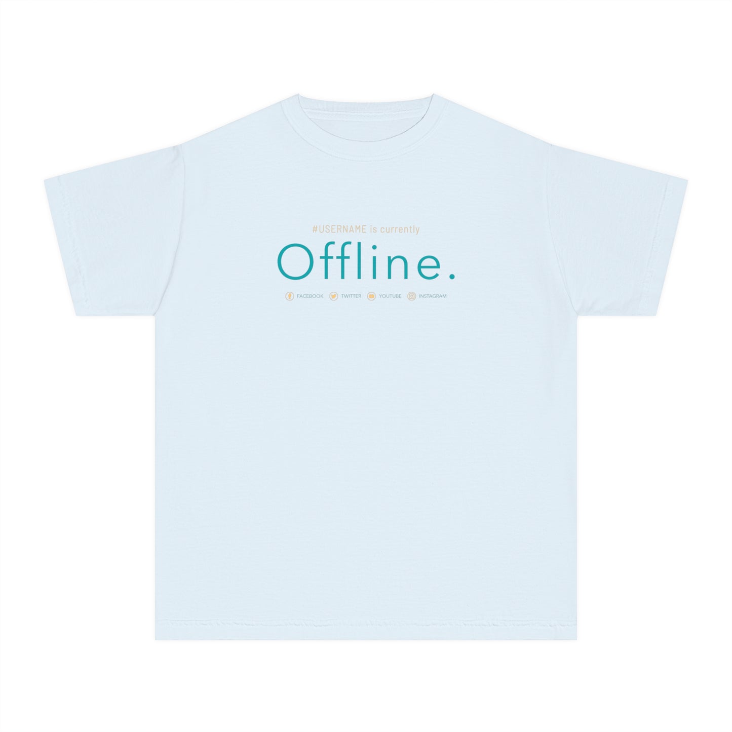 Social Media Statement Youth T-shirt
