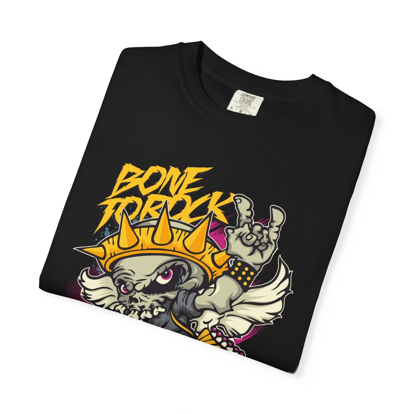 Men's Street Style Graphic T-Shirt "Bone Threat" - Tee for Music Lovers