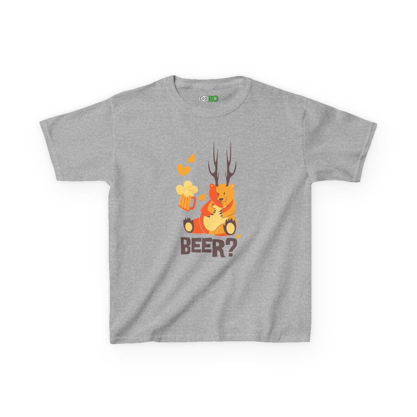 T-Shirt for Youths Boy Funny Bear Tee