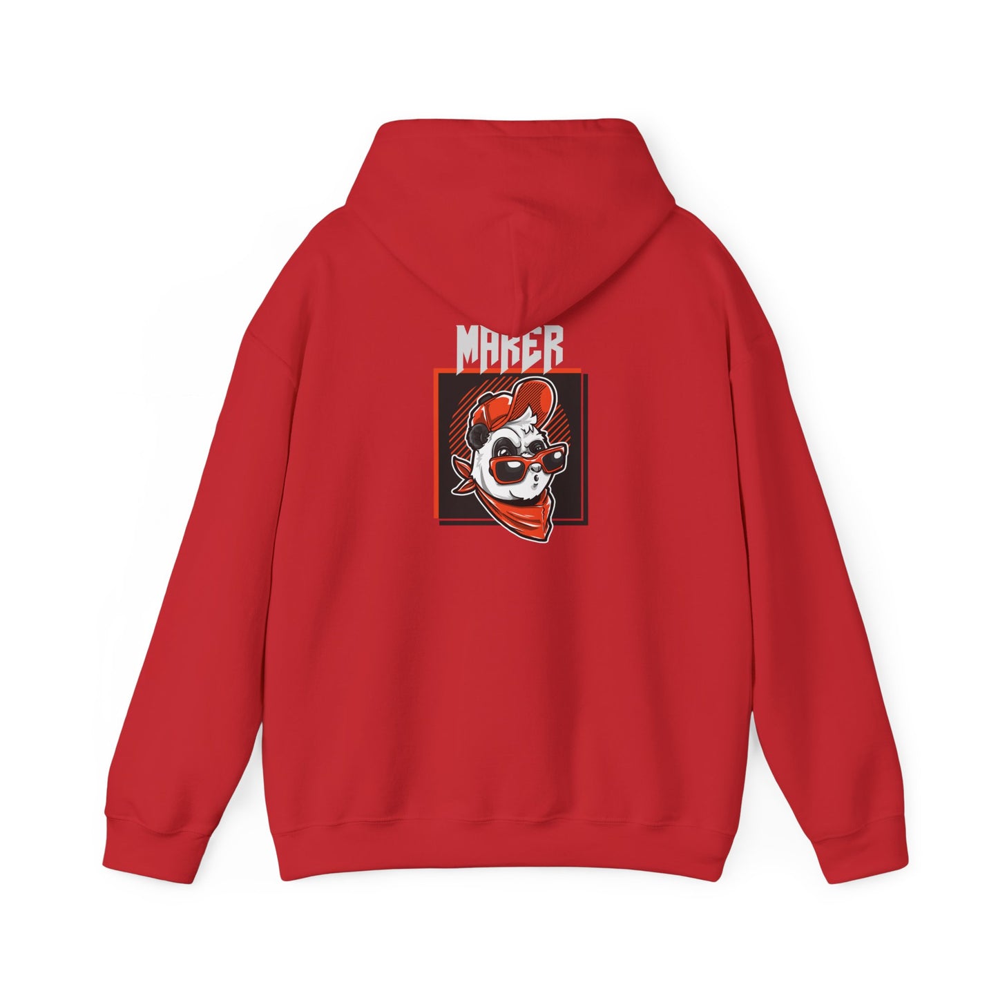 Men's Hooded Sweatshirt Cool Maker Graphic Design