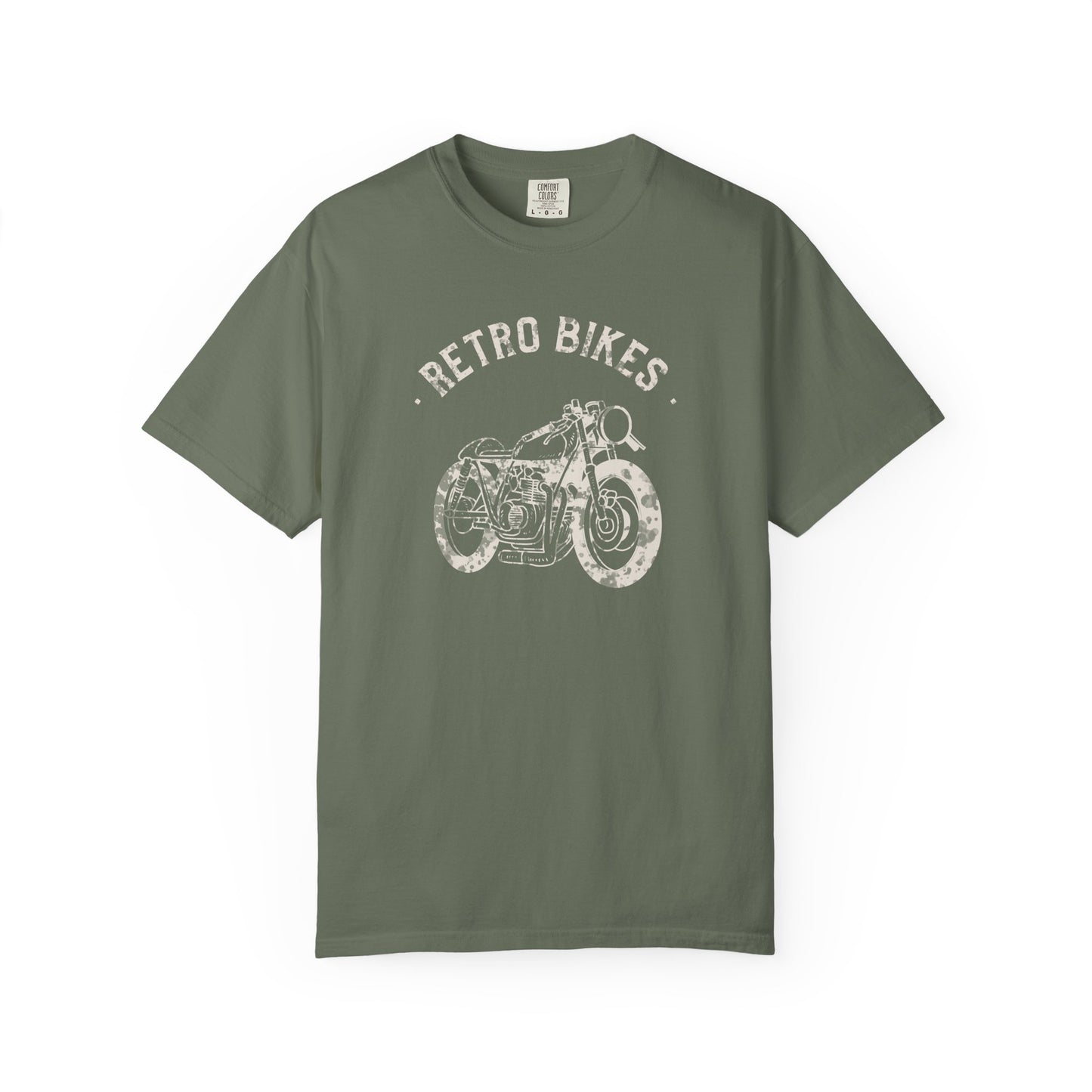 Men Retro Bikes T-Shirt Vintage Motorcycle Graphic Tee