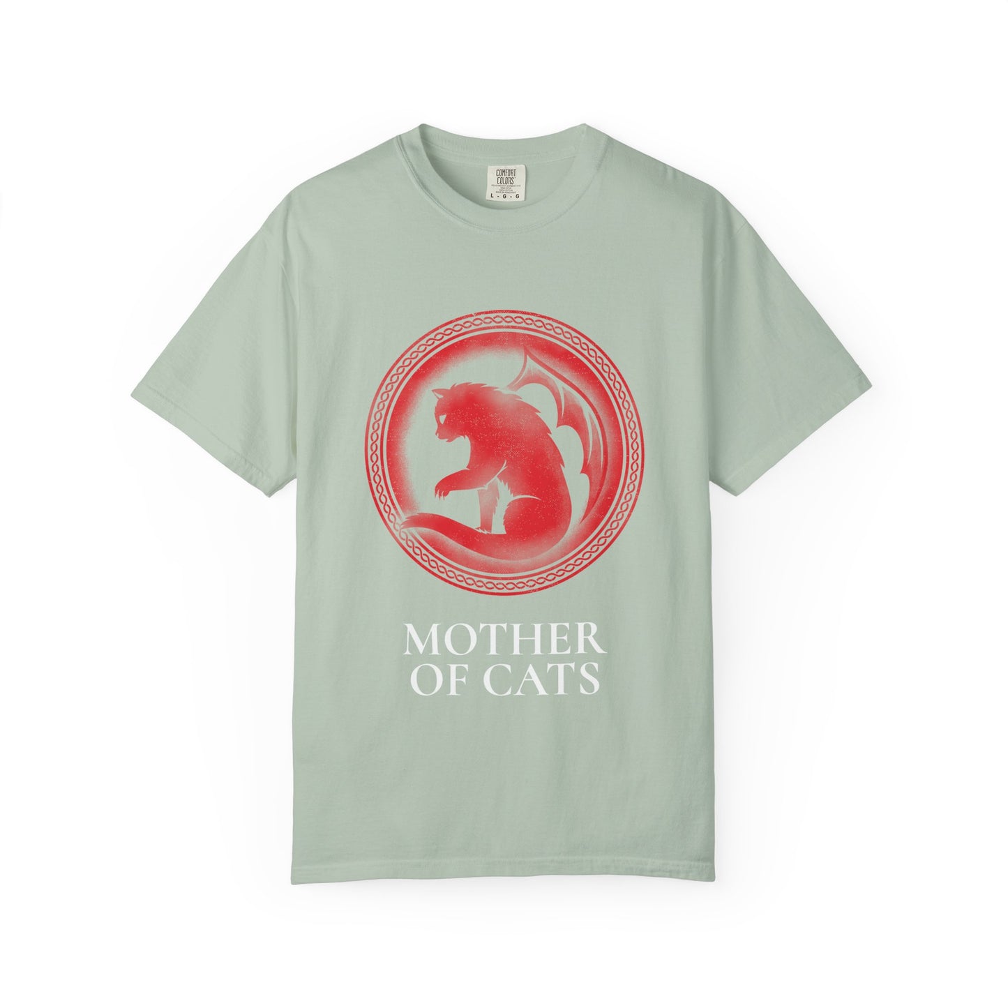 Mother of Cats Women Garment-Dyed T-Shirt