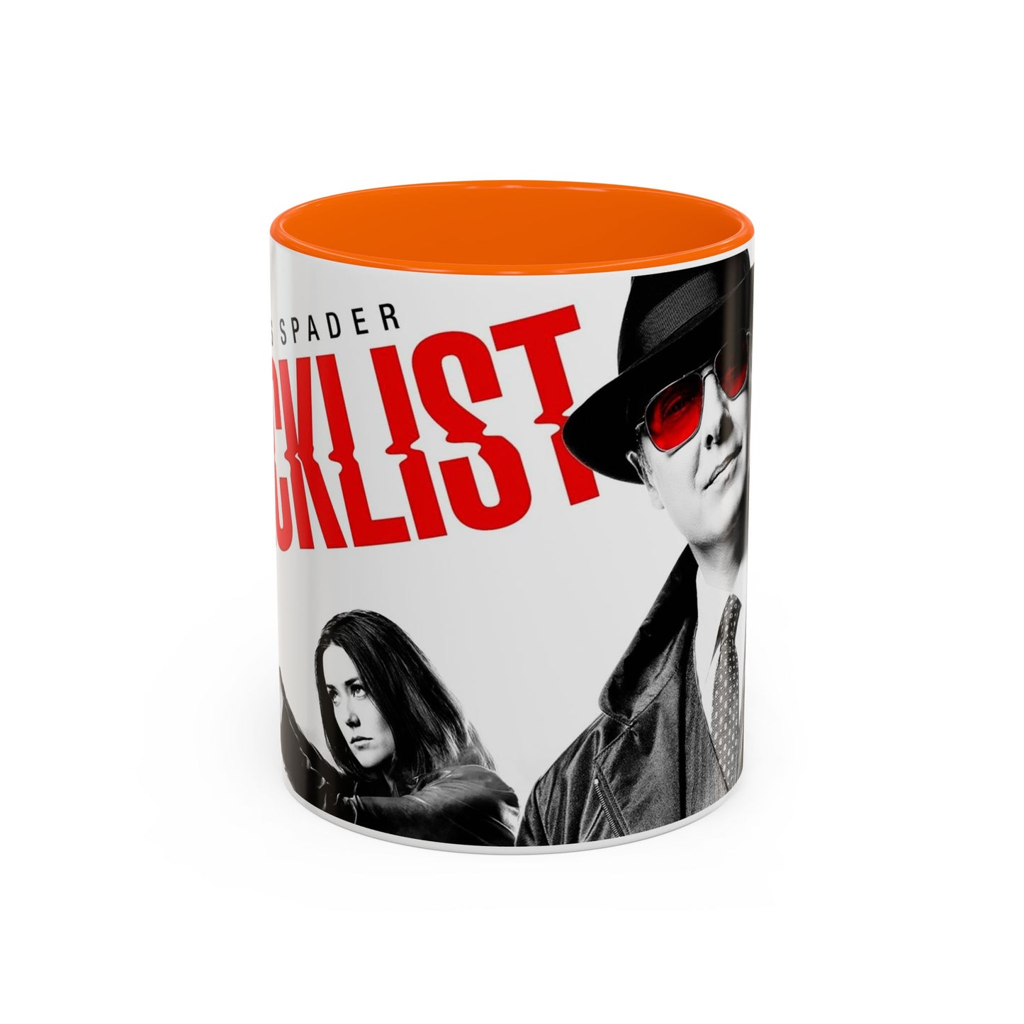 Blacklist-Inspired Accent Coffee Mug - 11oz & 15oz - Perfect Gift for Fans