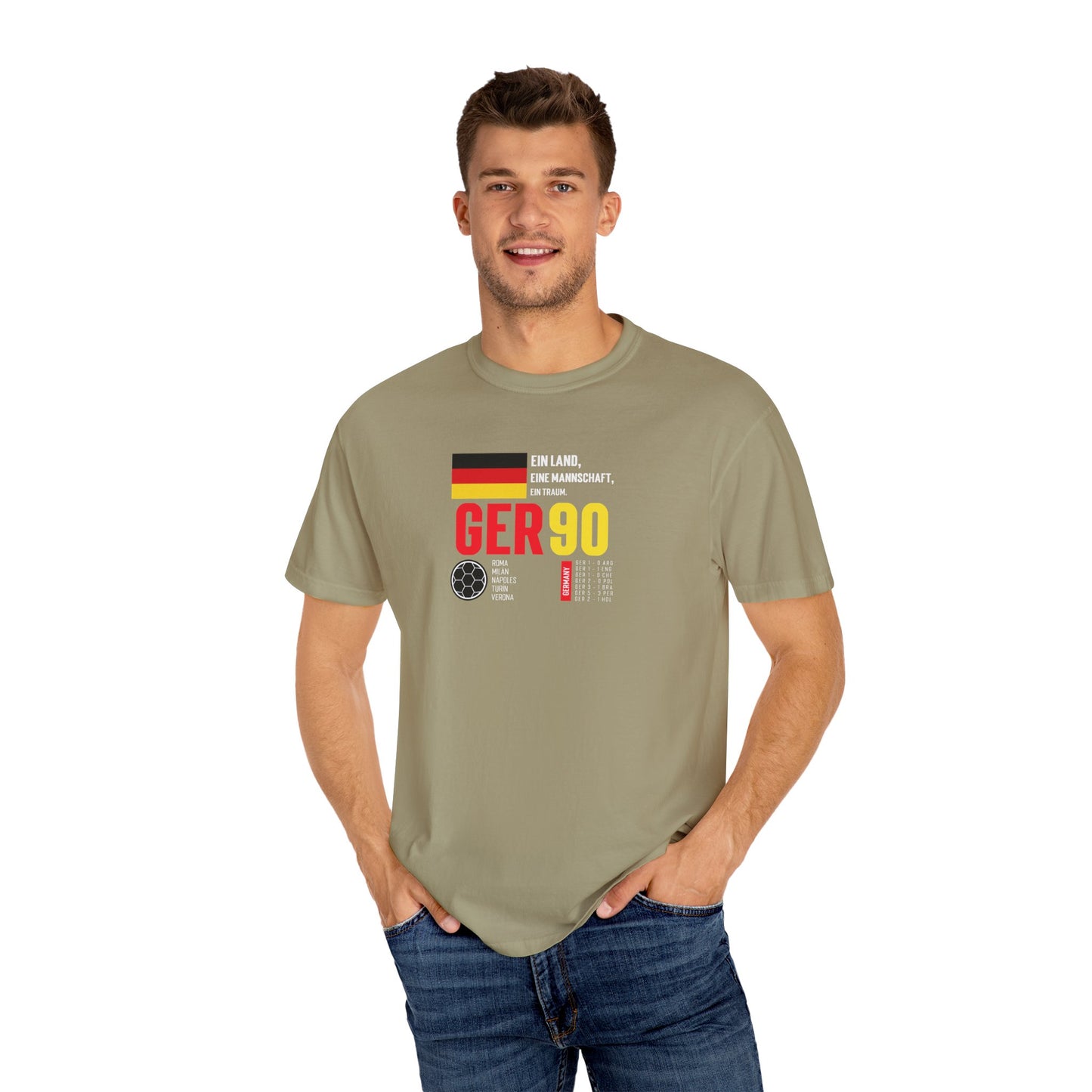 Unisex T-Shirt Vintage German Soccer for Fans