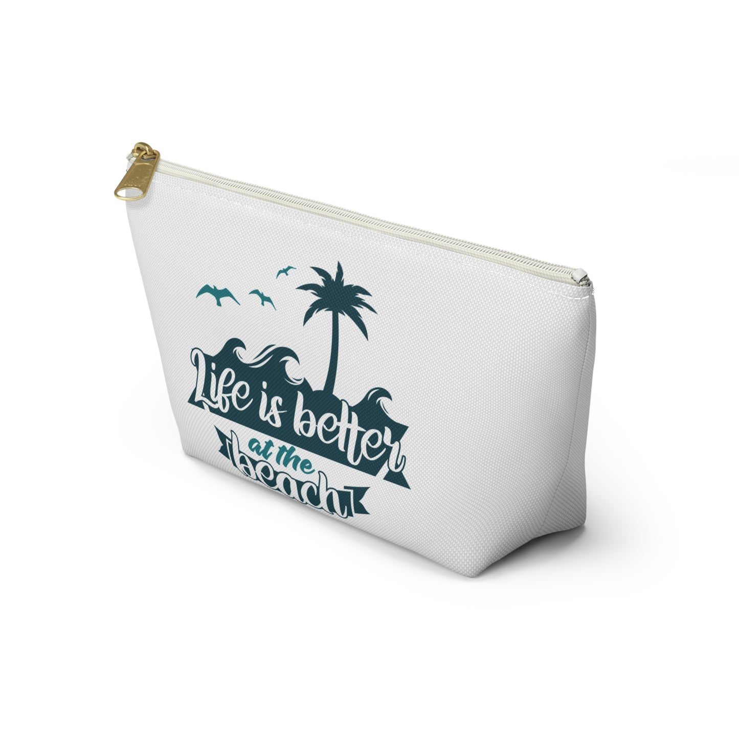 Life is Better at the Beach Accessory Pouch