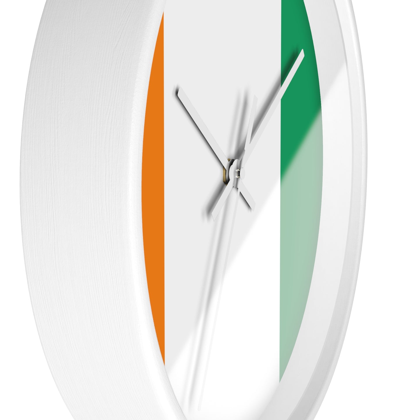Irish Flag Wall Clock - Home Decor for St. Patrick's Day