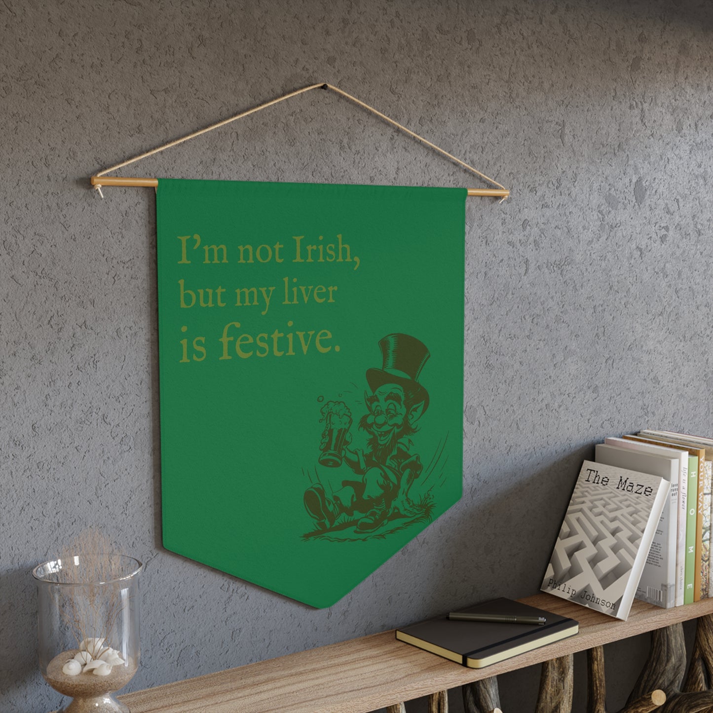 Festive Irish St. Patrick's Day Pennant Home Decor