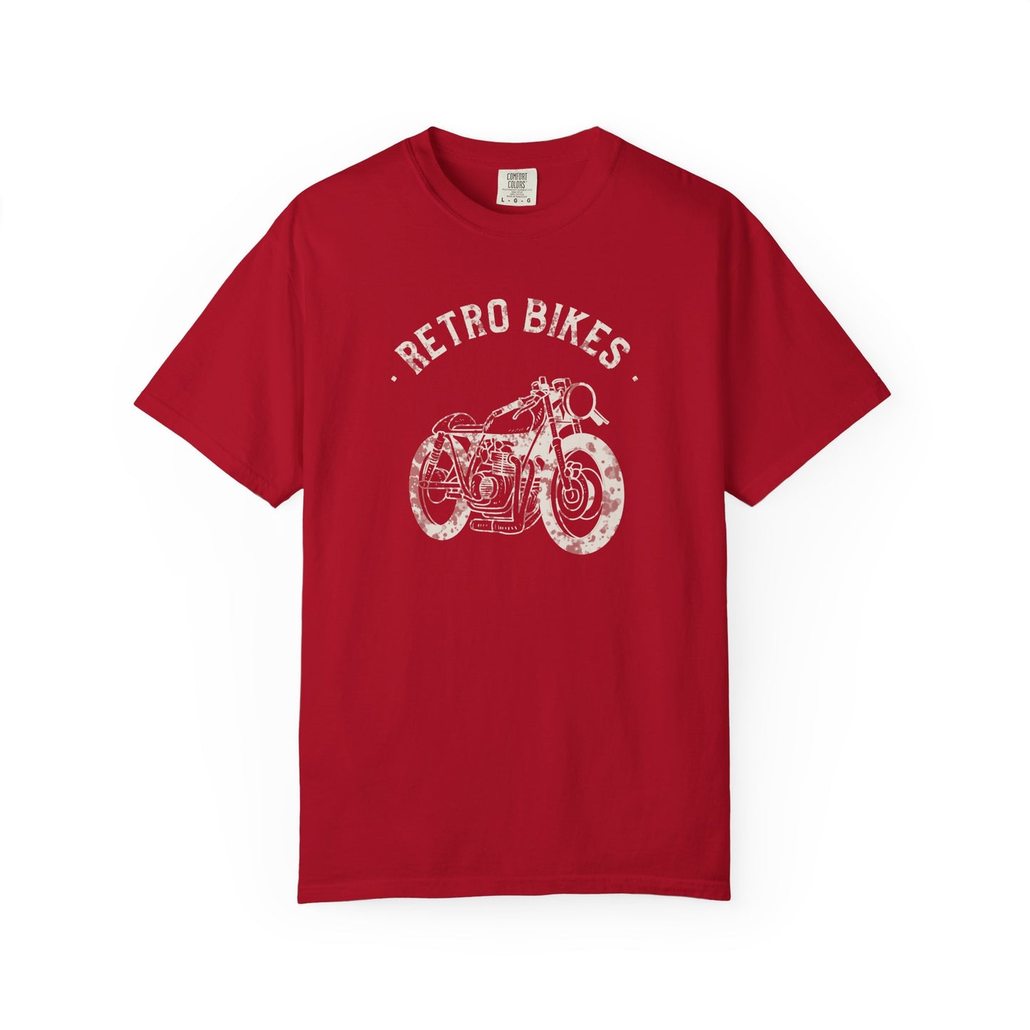 Men Retro Bikes T-Shirt Vintage Motorcycle Graphic Tee