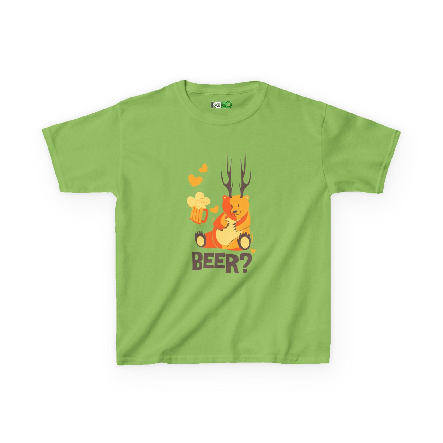T-Shirt for Youths Girl Funny Bear Tee