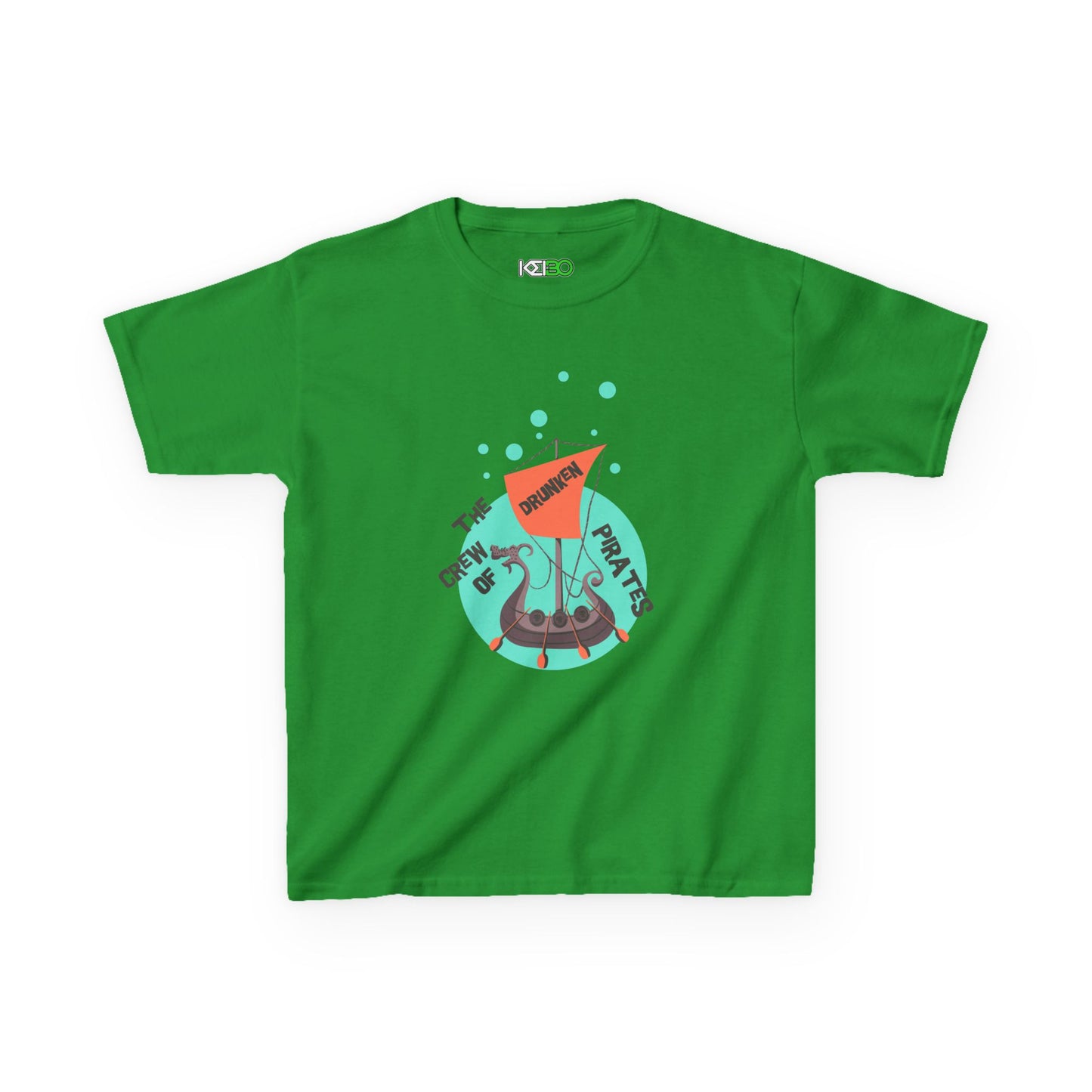 Kids T-shirt for Girls Pirate Adventure - Perfect for Young Explorers!