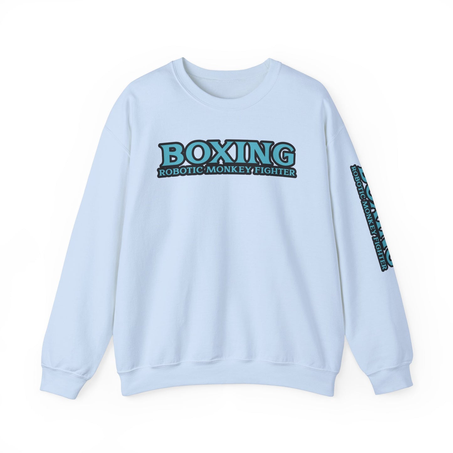 Men Boxing Robotic Monkey Fighter Sweatshirt