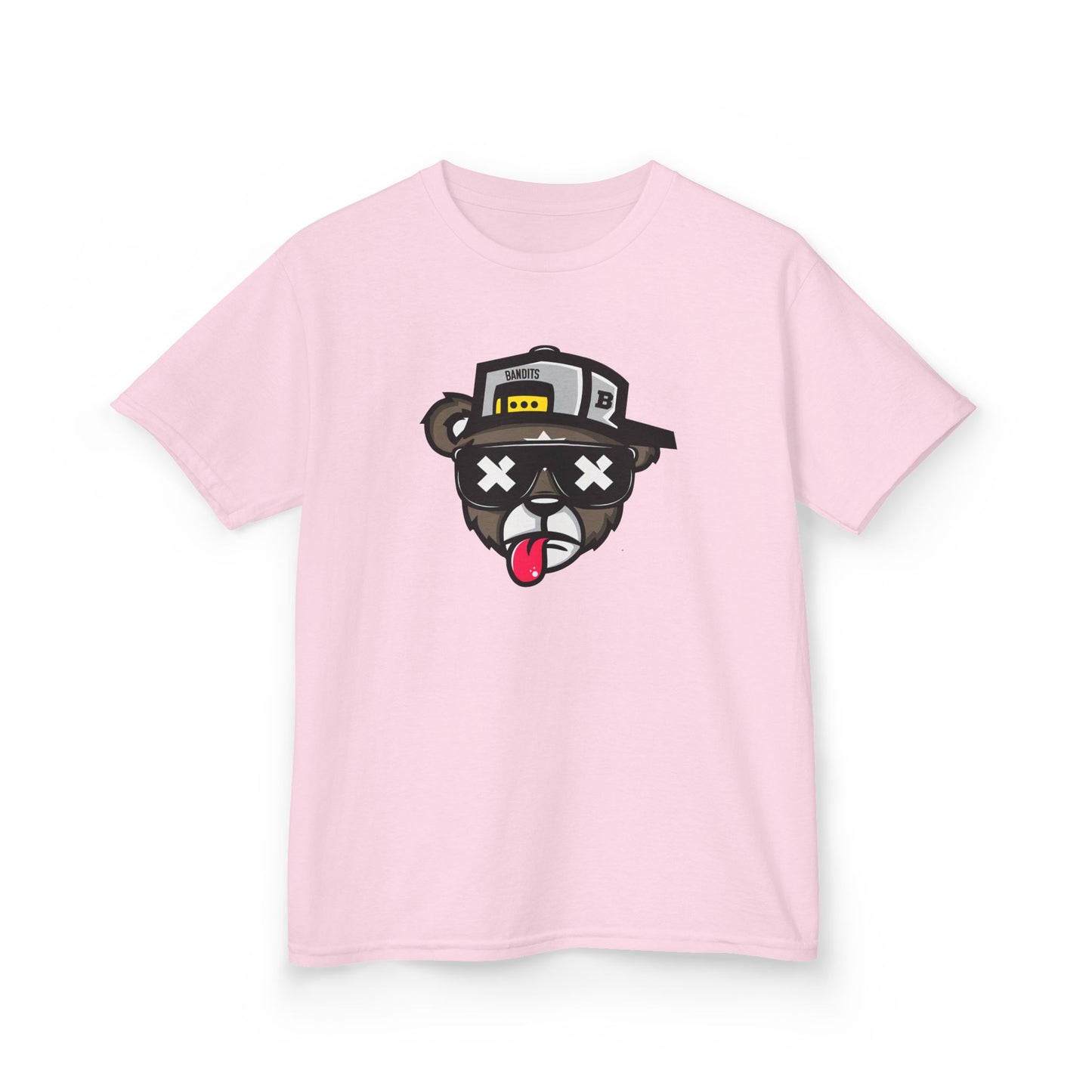 Cool Graphic Kids Tee with Funky Bear Design