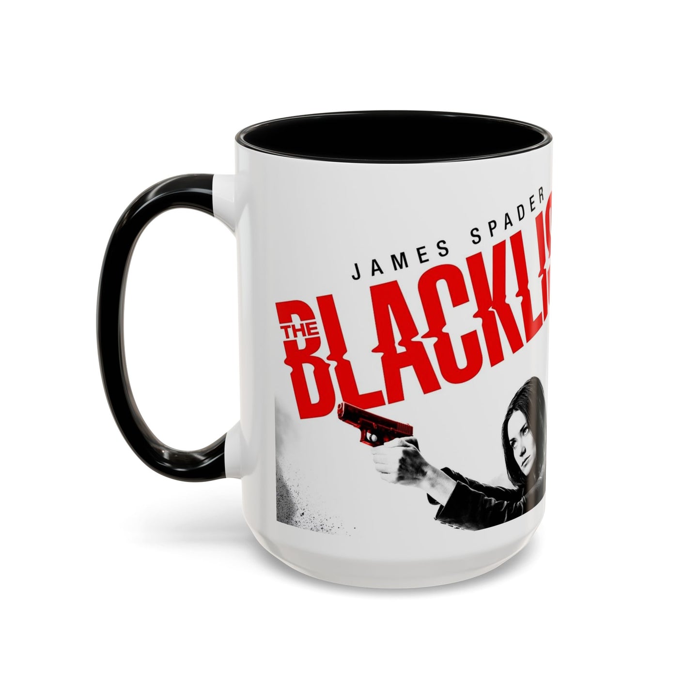 Blacklist-Inspired Accent Coffee Mug - 11oz & 15oz - Perfect Gift for Fans
