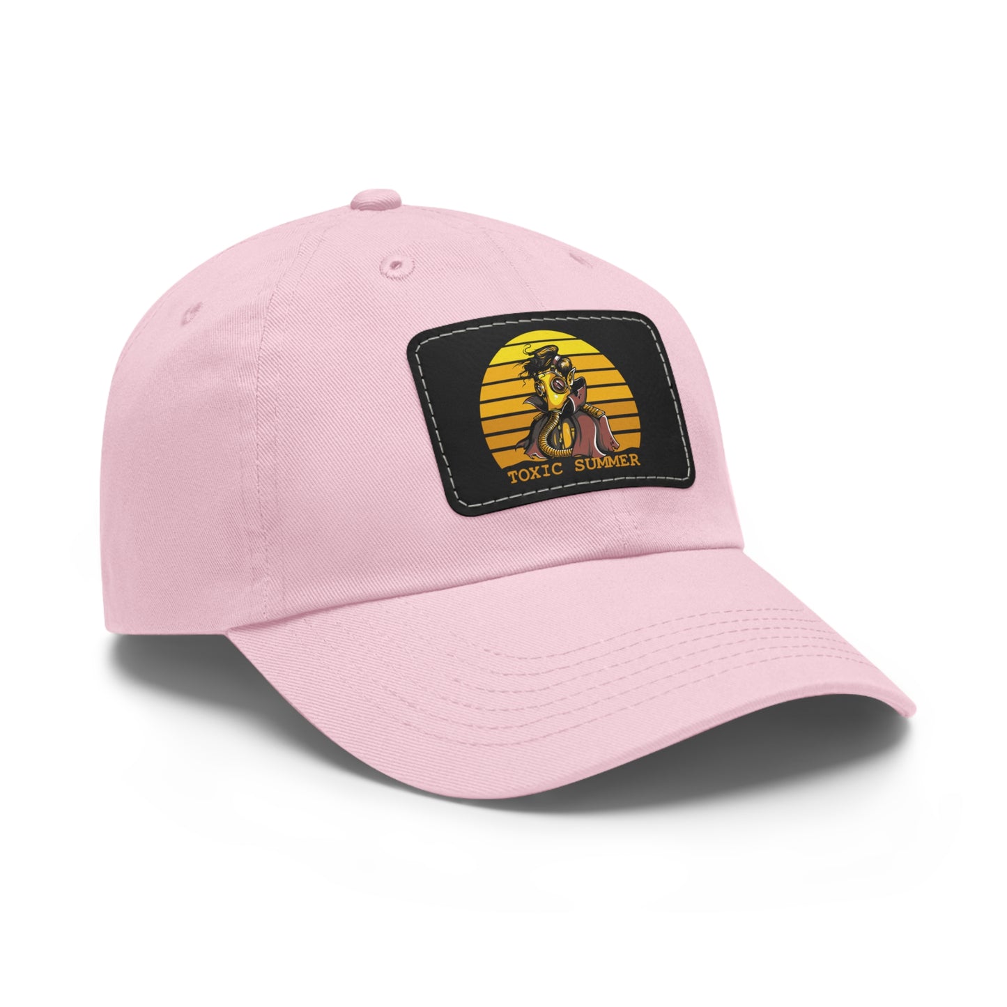 Toxic Summer Unisex Hat with Leather Patch - Cap for Summer Vibes