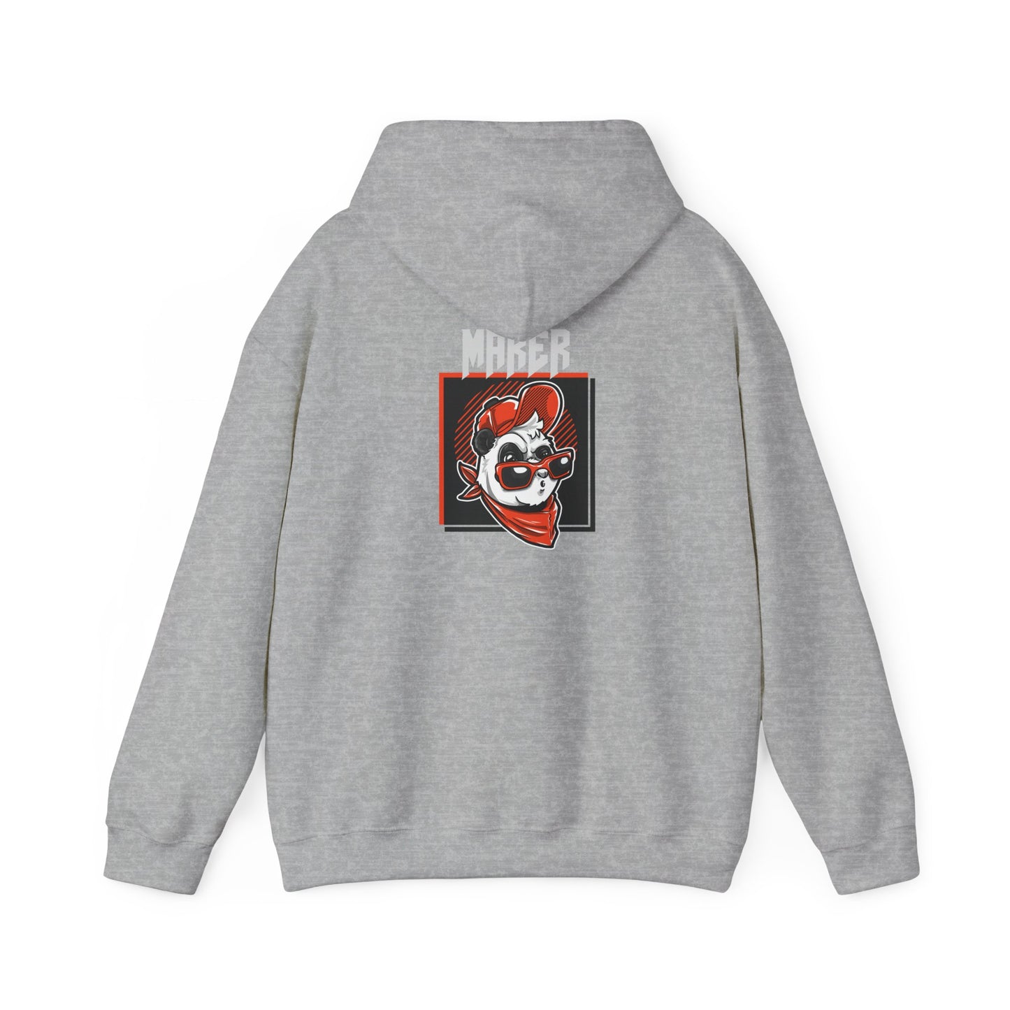 Men's Hooded Sweatshirt Cool Maker Graphic Design