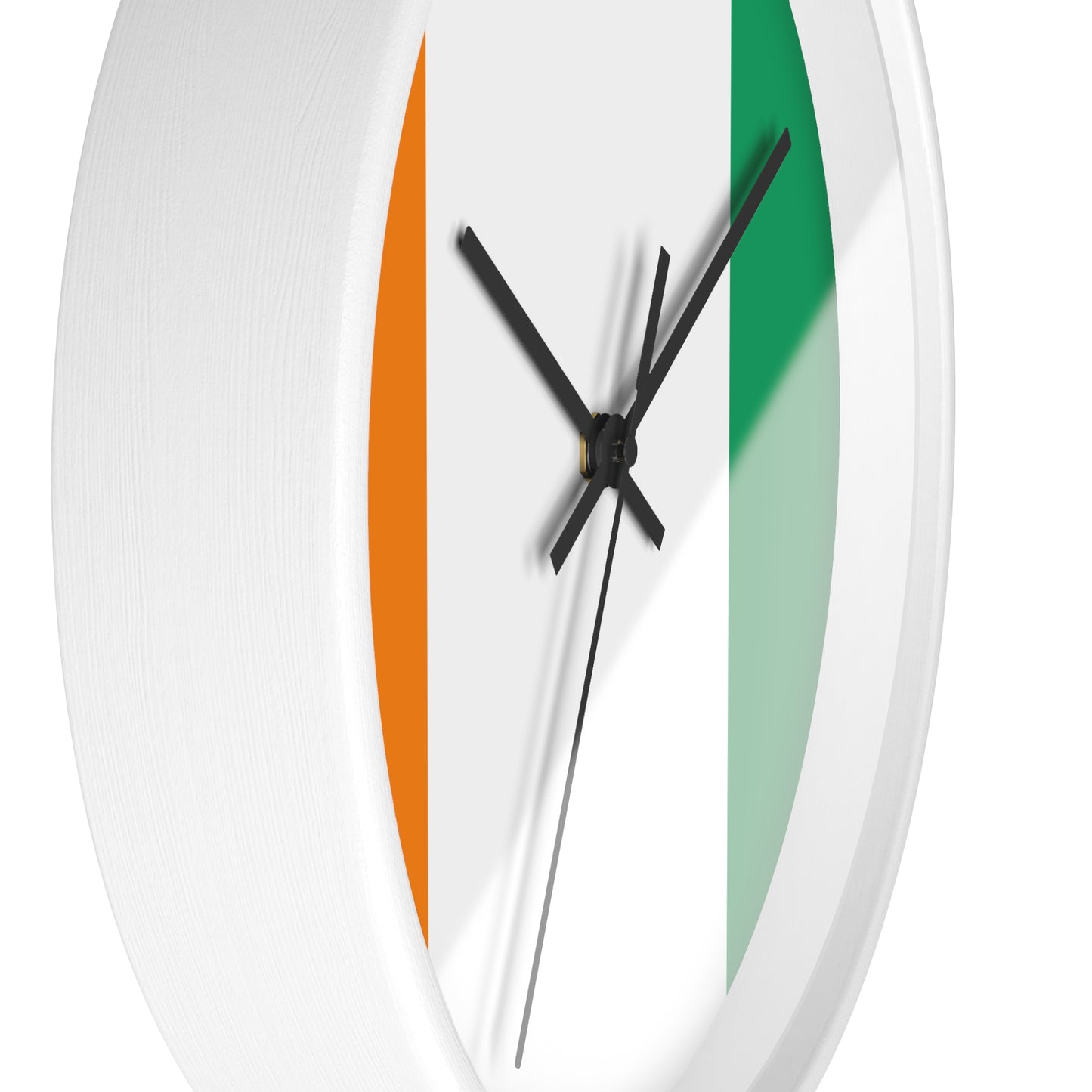 Irish Flag Wall Clock - Home Decor for St. Patrick's Day