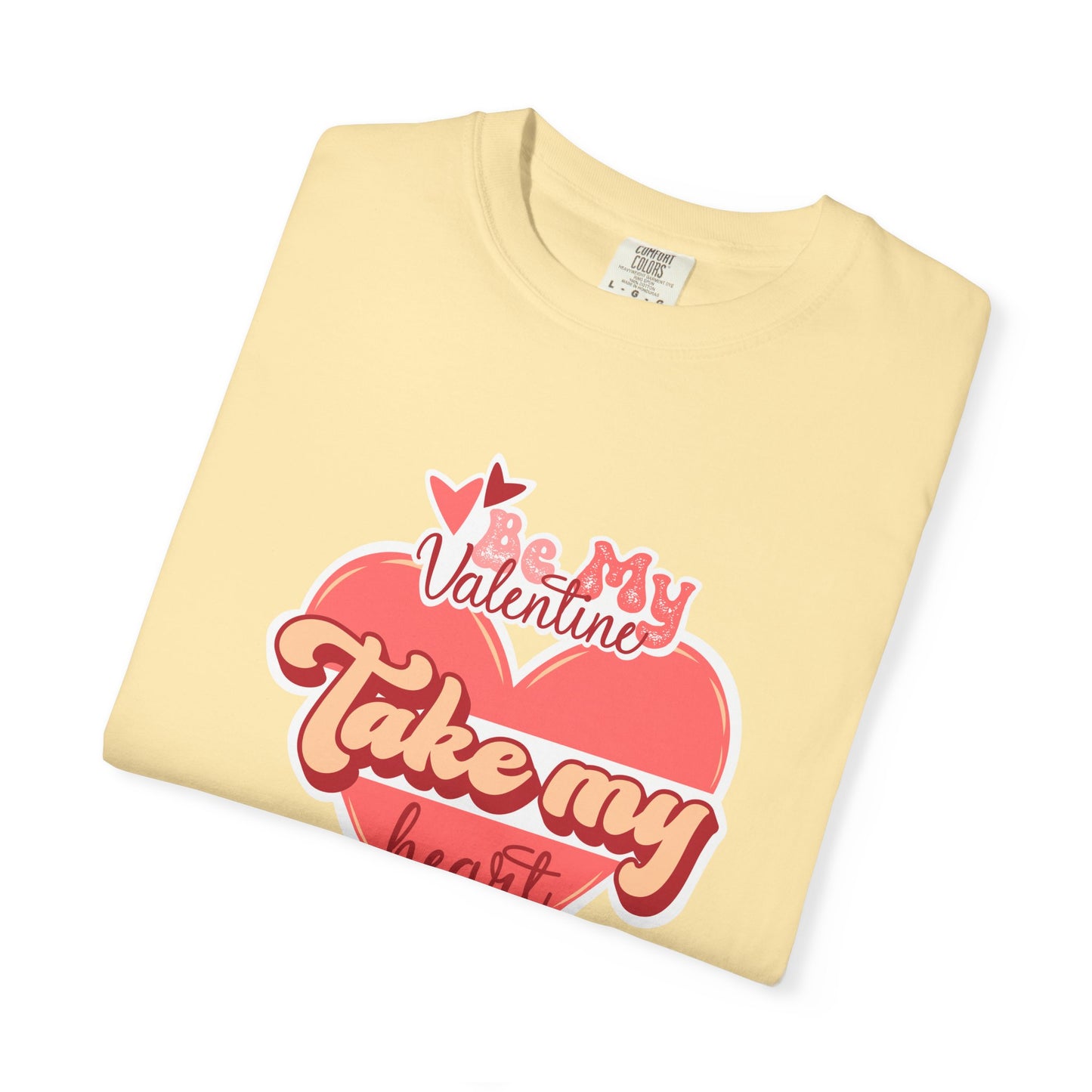 Women Graphic T-Shirt Be My Valentine for Valentine's Day