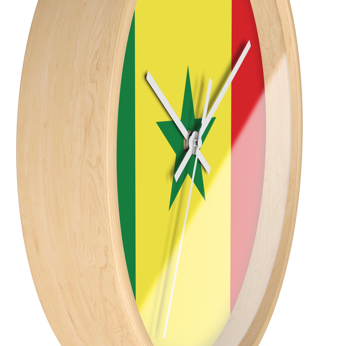 Senegal Flag Wall Clock - Vibrant Home Decor for National Pride