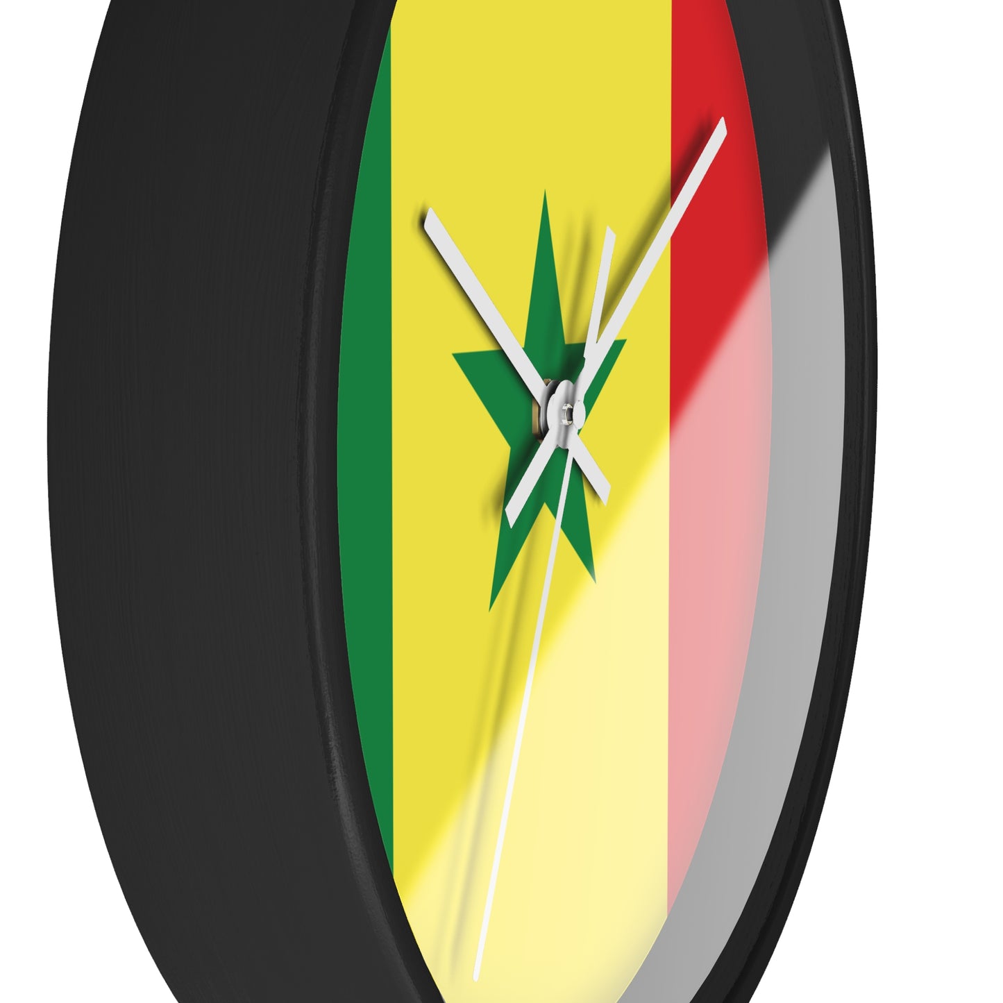 Senegal Flag Wall Clock - Vibrant Home Decor for National Pride