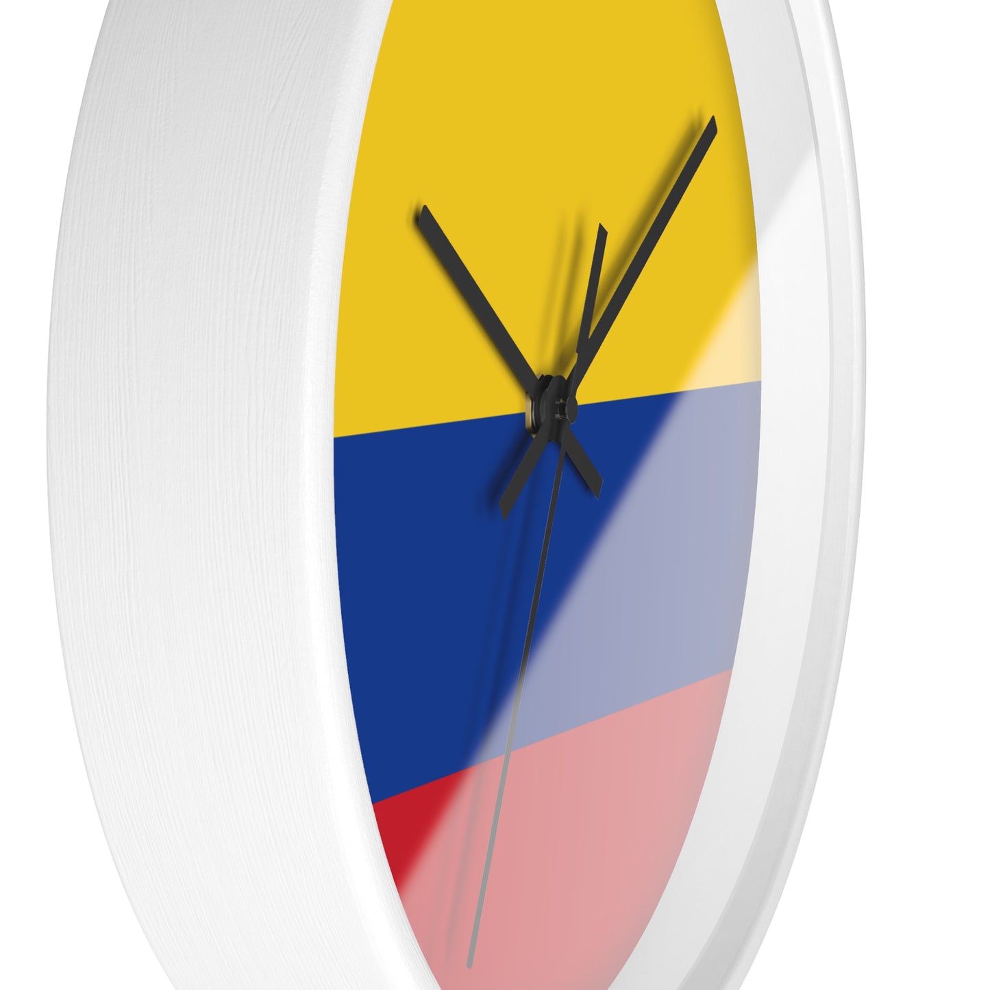 Colombian Flag Wall Clock - Vibrant Home Decoration for Proud Colombians