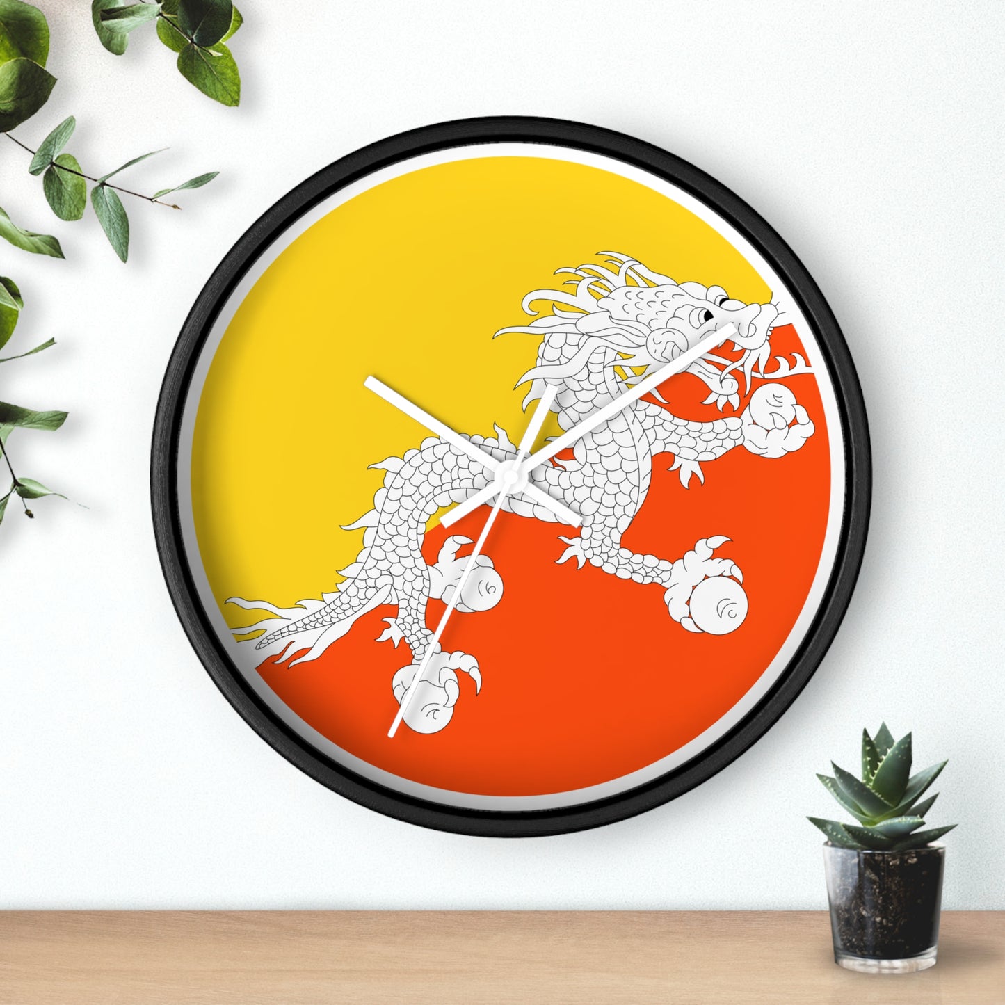 Vibrant Dragon Wall Clock - Asian-Inspired Home Decor & Great Gift