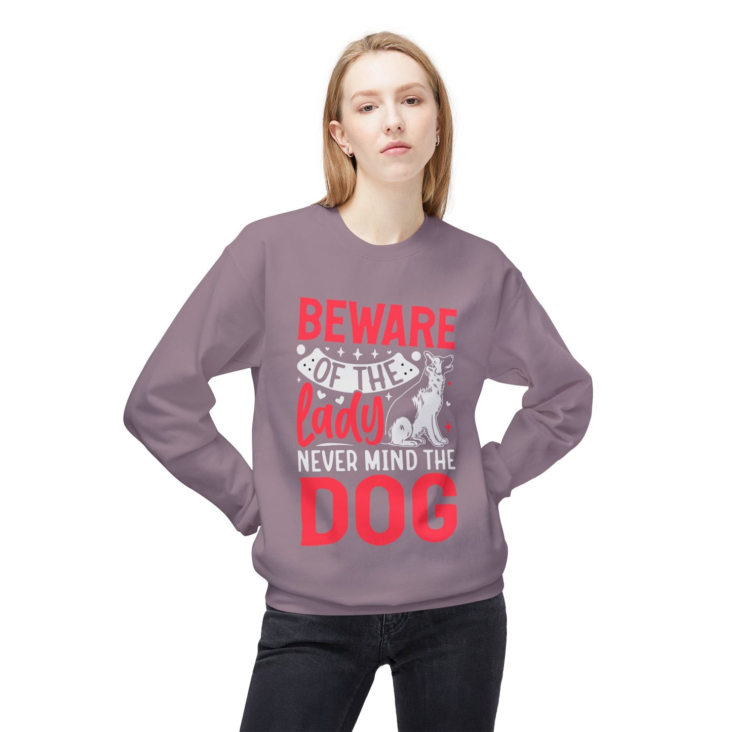 Women's Fleece Sweatshirt German Shepherd Lover